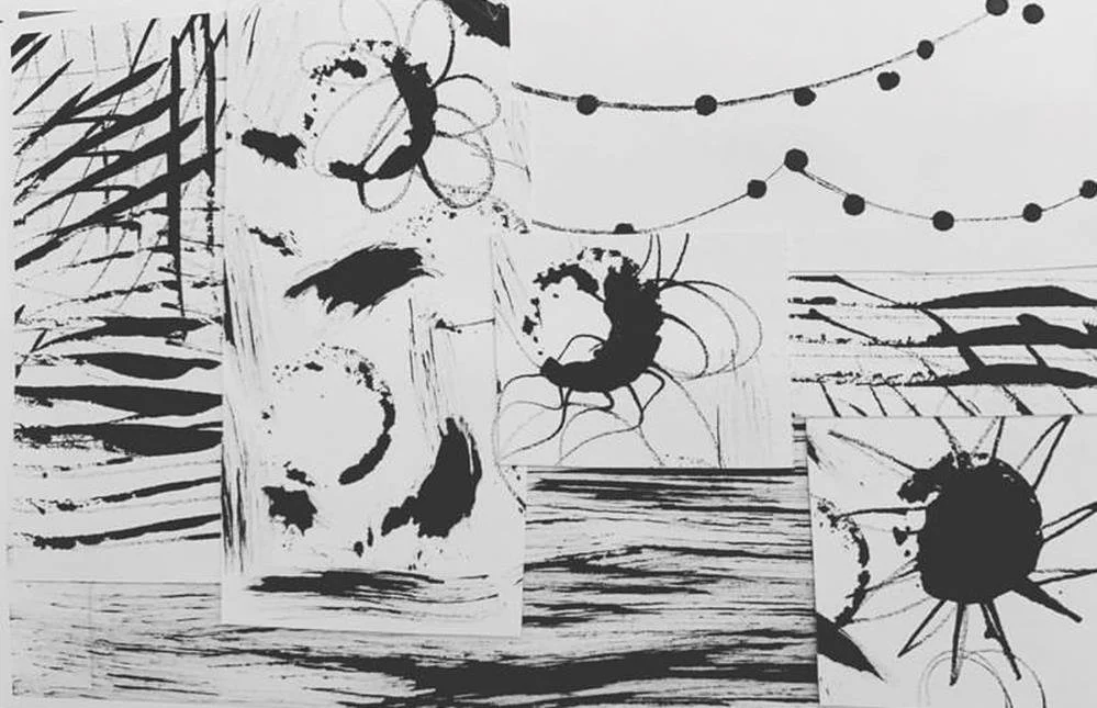 Sherri Allen Sketchbook abstract Drawing