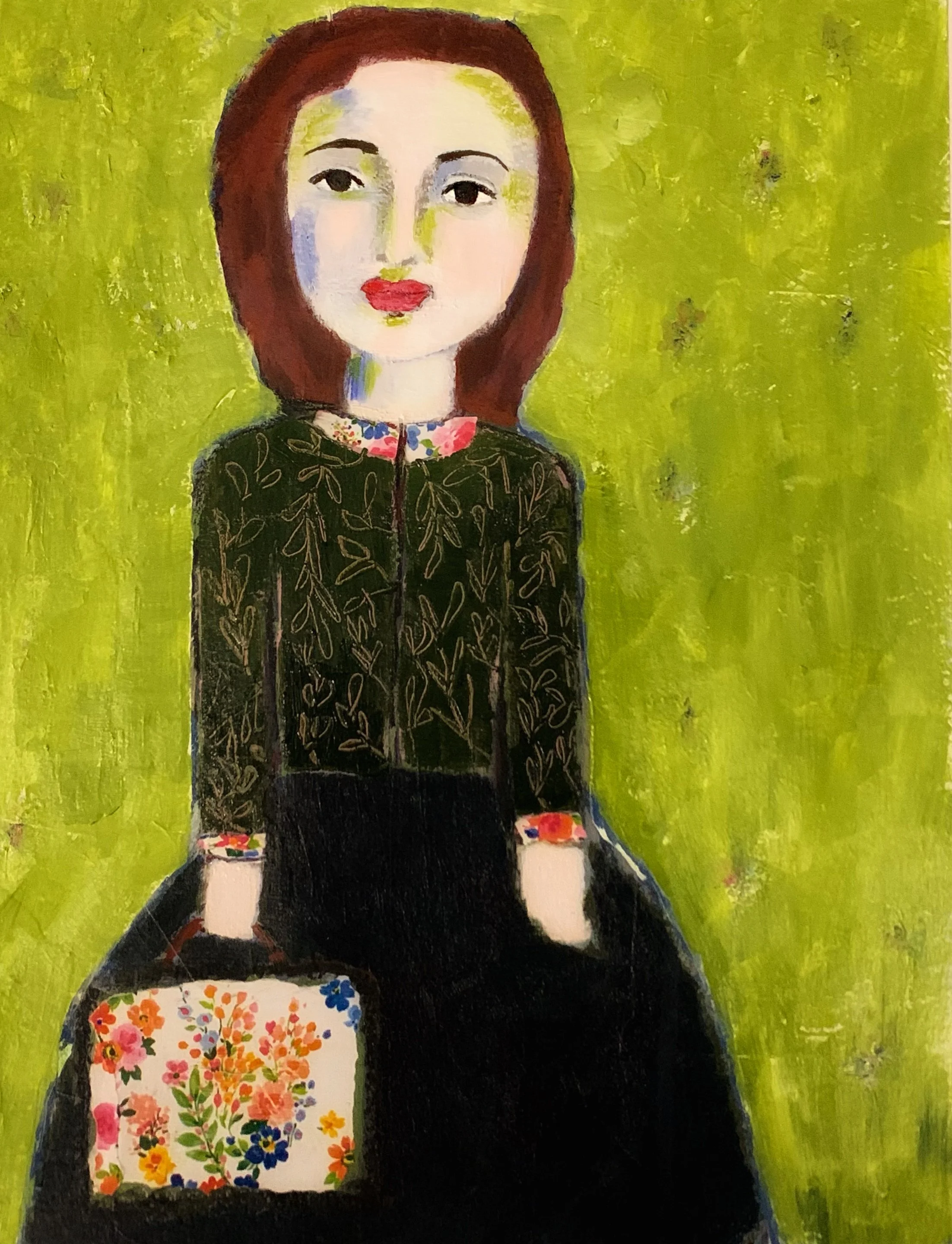 Sherri Allen Artist Portrait Painting