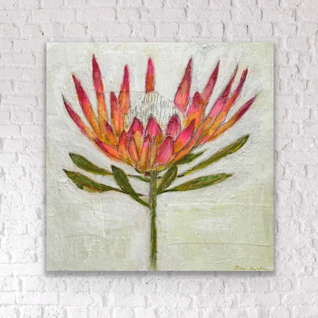 Peaceful Protea - Reimagined