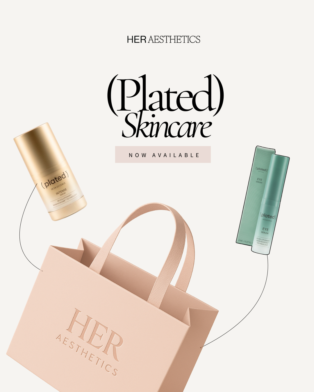 Introducing (plated)™ Skin Science Serums at HER Aesthetics