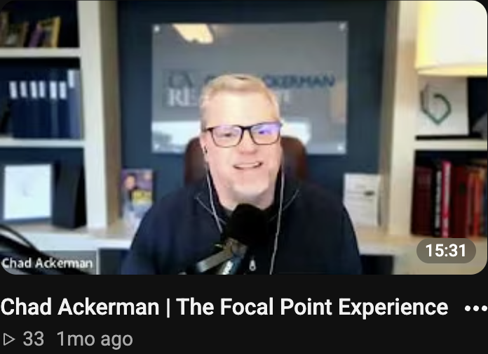 Mentioned on “Chad Ackerman | The Focal Point Experience”