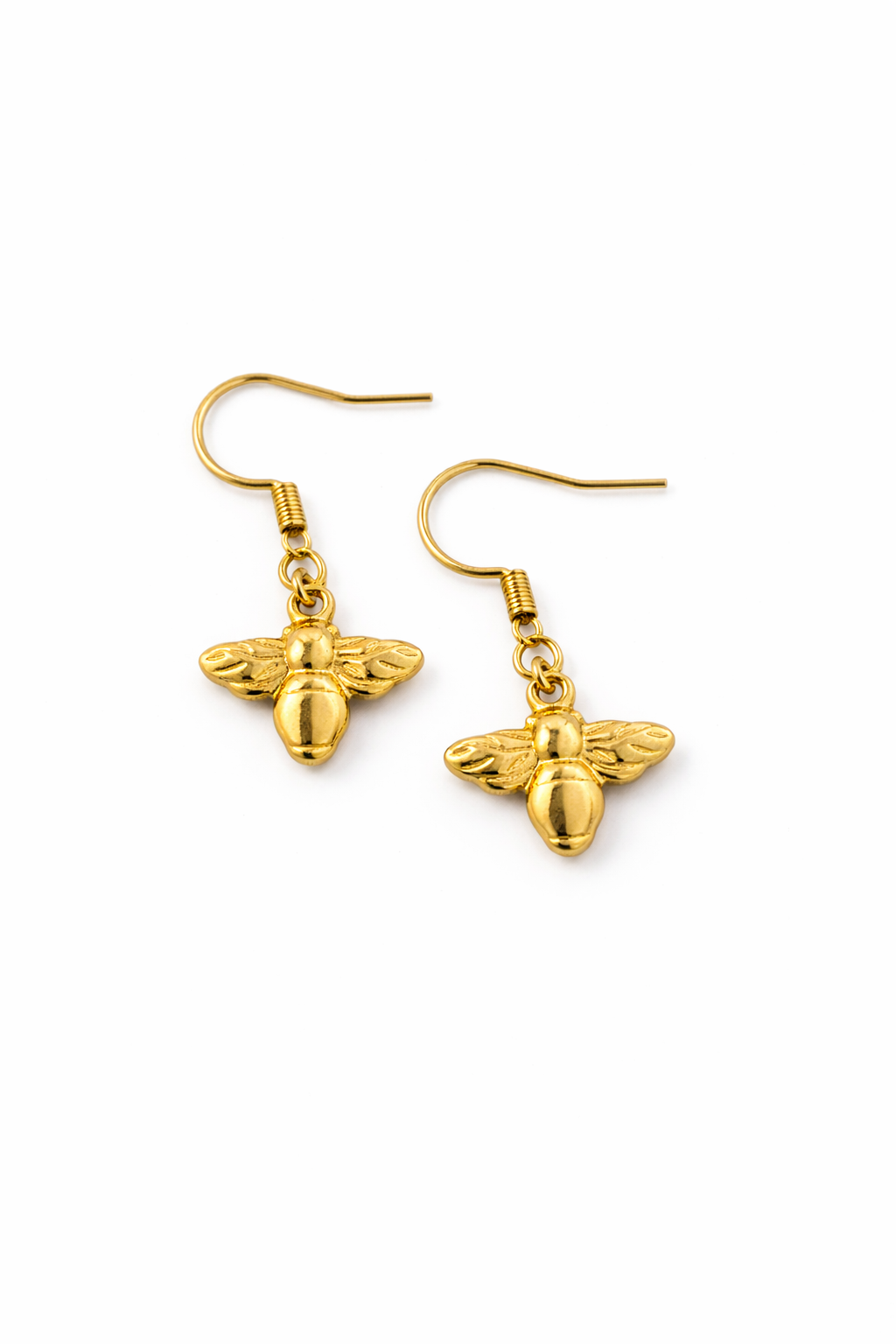 Minimalist Bee Earrings