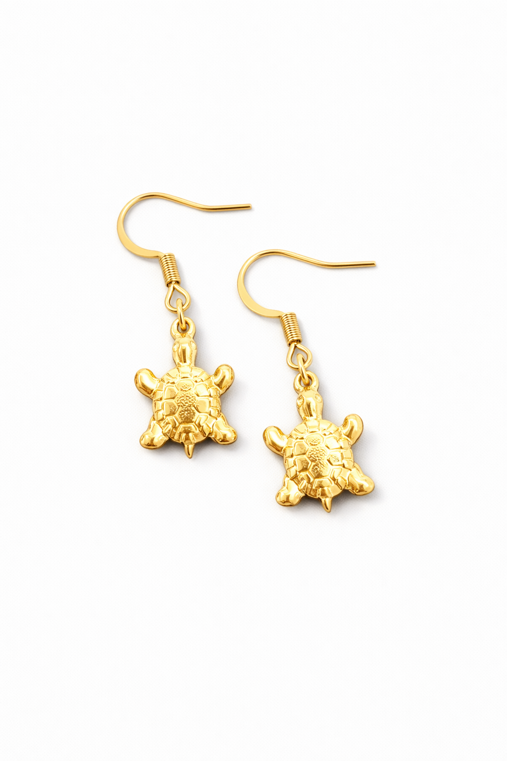 Minimalist Turtle Earrings