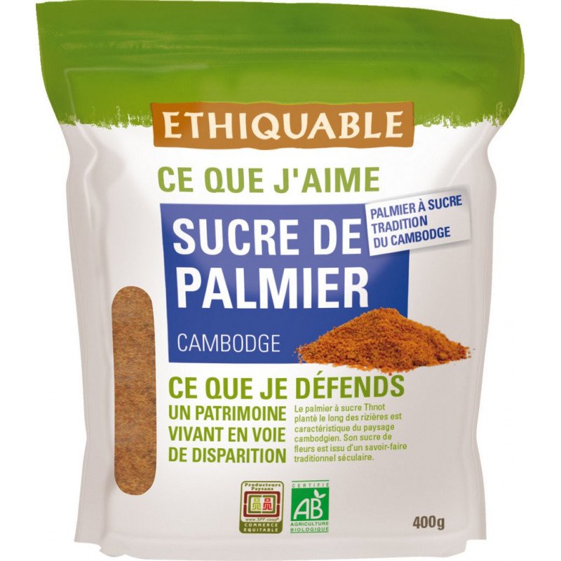 Ethiquable sucre de palmier