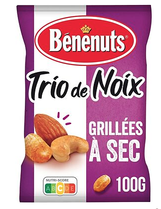 Benenuts Trio de noix grillé