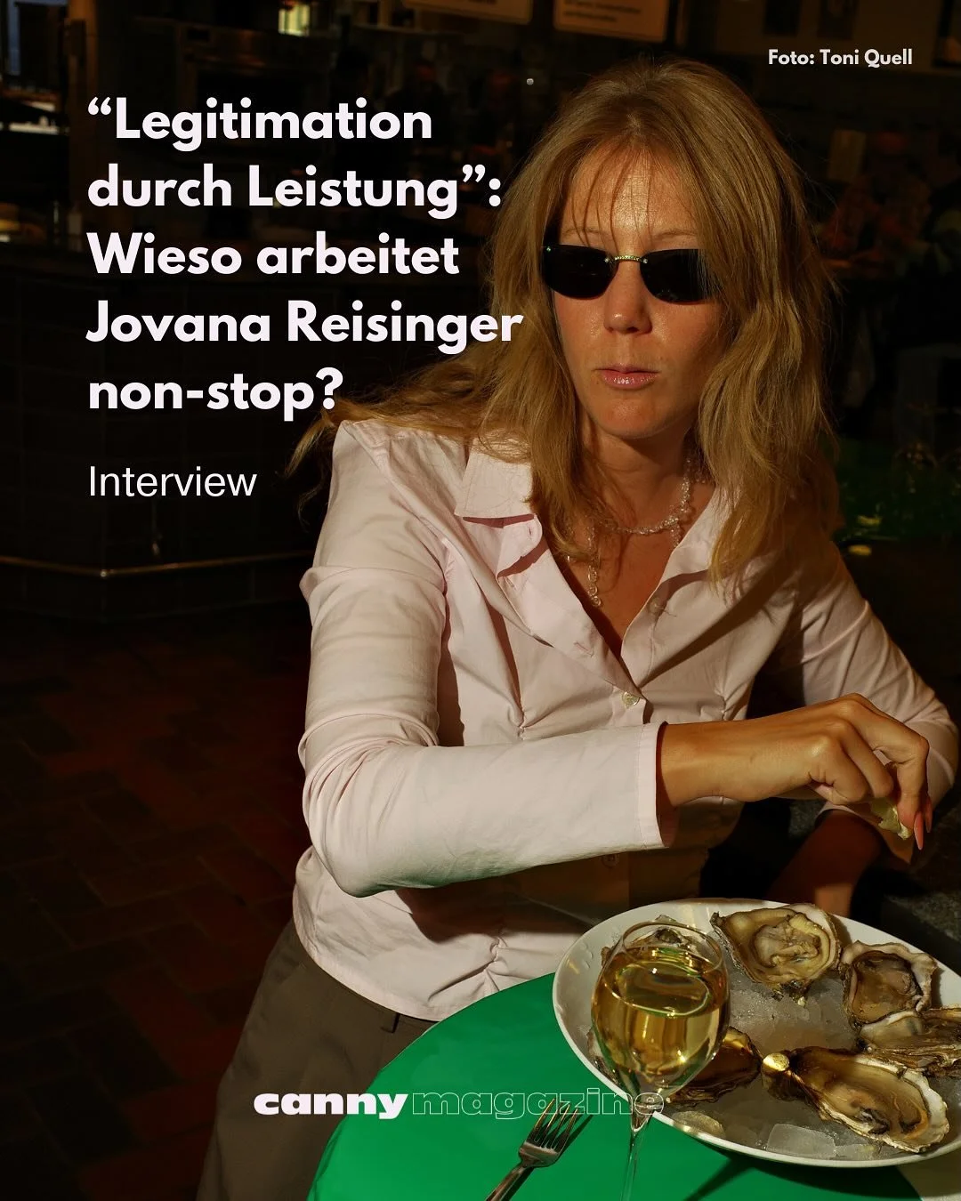 Auf Instagram sieht es so aus, als w&uuml;rde Jovana Reisingers Leben aus Essen, Klamotten und Schlafen bestehen. Dabei haben sich ihre f&uuml;nf B&uuml;cher sicher nicht von allein geschrieben, genauso wenig wie ihre Kolumnen oder Drehb&uuml;cher. D