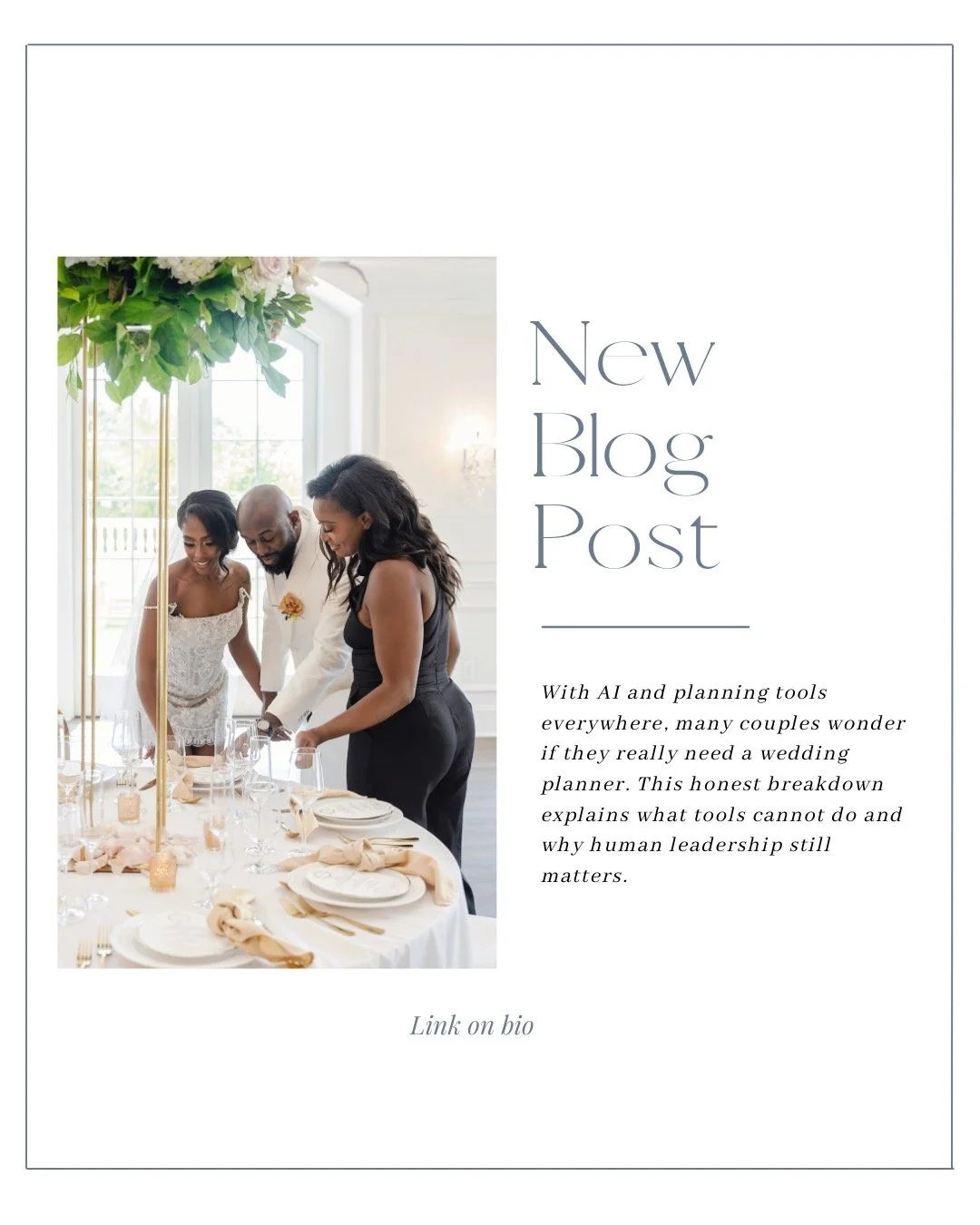 Let me be honest with you.

I get why AI feels empowering right now. You can plan, research, organize, and feel like you&rsquo;ve got it handled.

The part no one really talks about is what happens when the plan turns into a live event with people, e