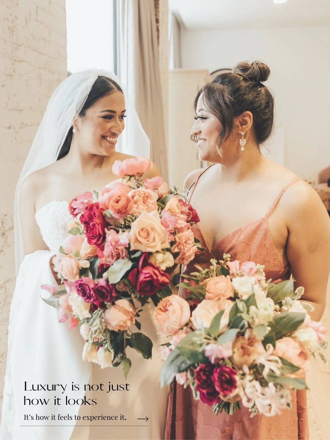 Luxury is often mistaken for aesthetics
The florals
The tables
The design

Those things matter
but they are not what people remember most

What stays with you is how the day felt
The ease
The presence
The ability to experience each moment without man