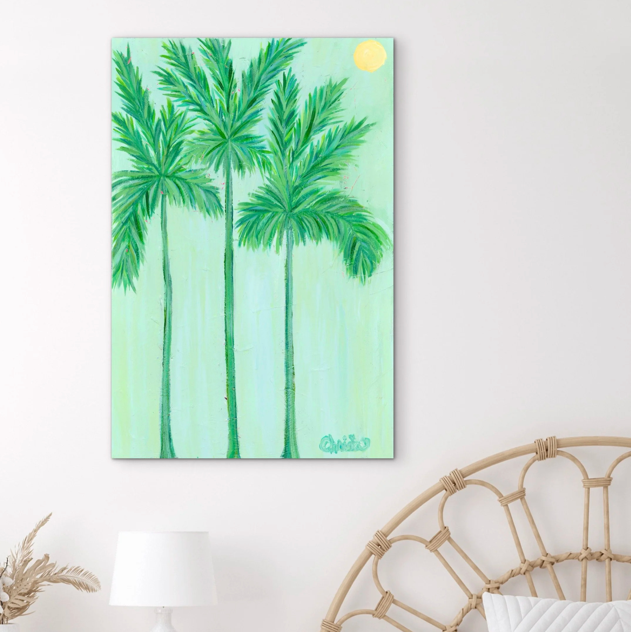 Palm Trio | 20 x 30 x 1.5