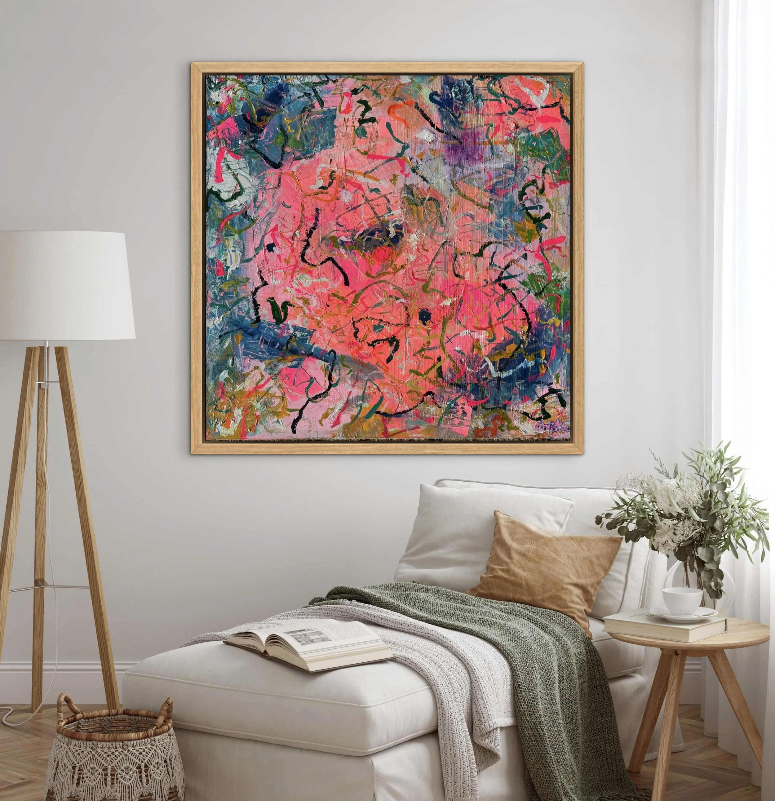 Joyful Defiance | 36” X 36” X 2”