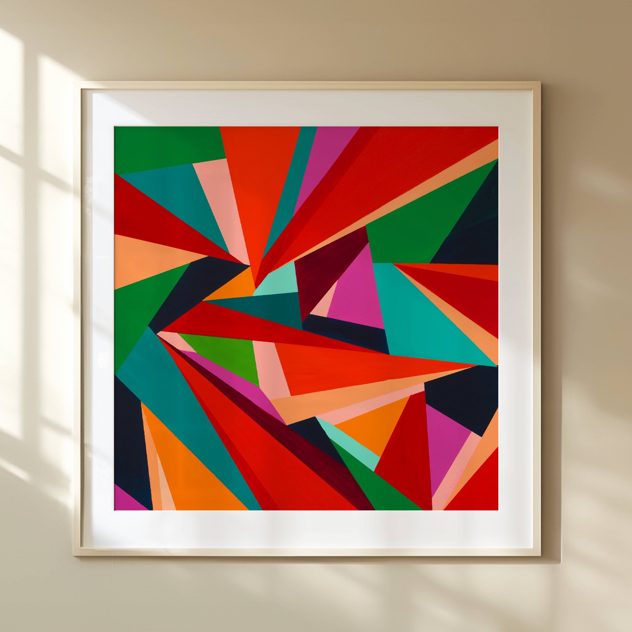 Totally Edgy Art Print