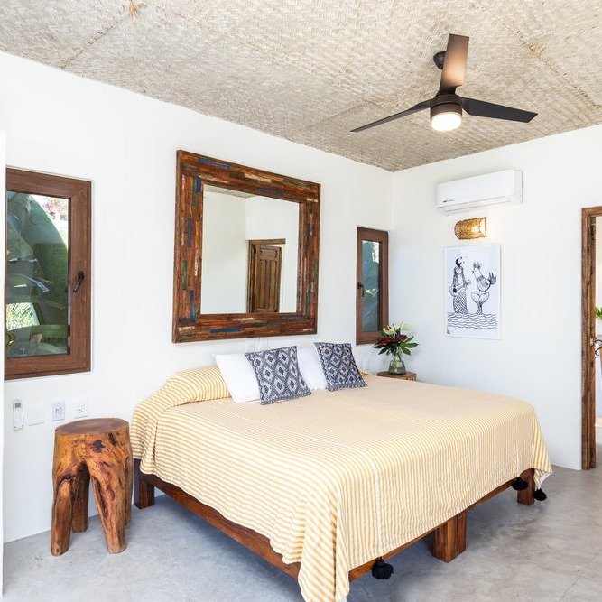 Enjoy the fun touch mexican art and textiles give each room! 🇲🇽
.
.
.
Book Now: 👉 https://www.casavelasayulita.com/bedrooms
.
.
. #casavelasayulita #sayulitalifedotcom #sayulitamexico #sayulitamexico🇲🇽 #myhappyplace #vacationmode #sayulitaweddin