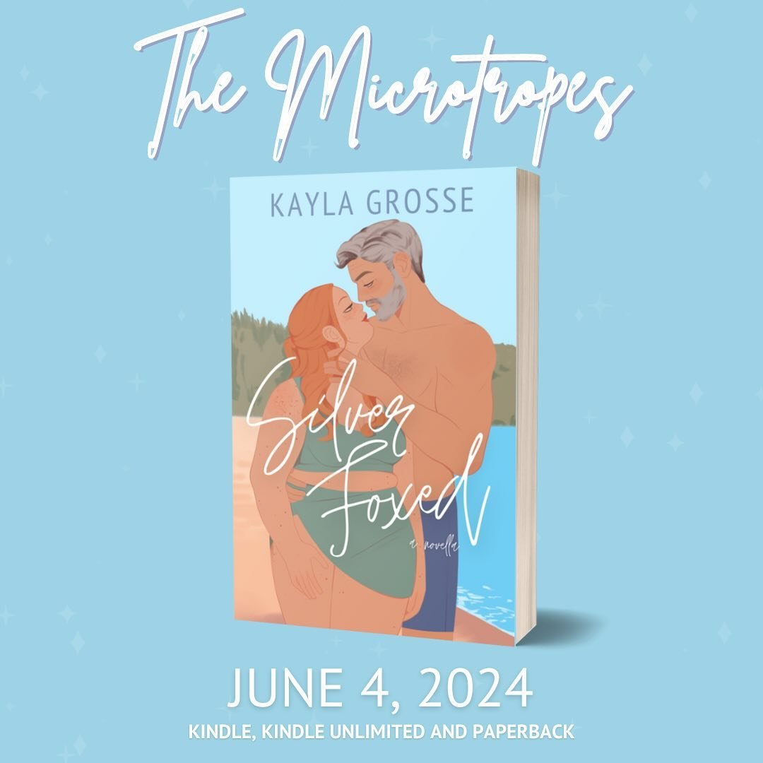 The microtropes 🦊

Tell me in the comments which one you&rsquo;re most excited for! ⬇️

Silver Foxed is coming to you on June 4th, 2024. Available on Kindle, Kindle Unlimited, and paperback.

✨You can pre-order the eBook here:
https://tinyurl.com/45
