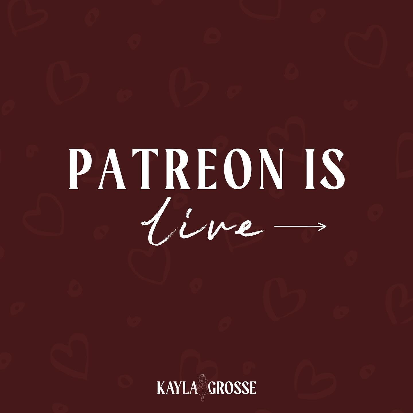 My Patreon is LIVE! ❤️

Inside The House of Smut you&rsquo;ll find:
* Bonus Chapters
* NSFW Artwork
* Voting Power on Character Names and Stories
* Private Discord
* Messages&hellip;.
And much more!

I hope you&rsquo;ll join me and support my plus-si