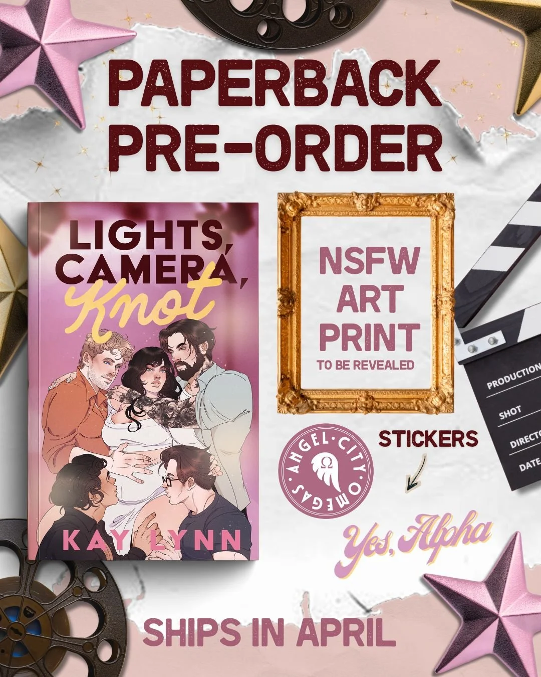 PRE-ORDER: Lights, Camera, Knot (Includes Swag)