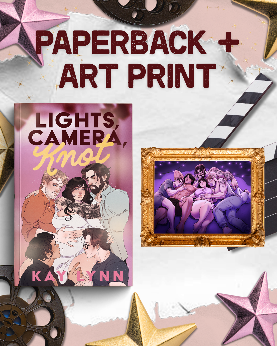 Lights, Camera, Knot (+ a Safe for Work Art Print)