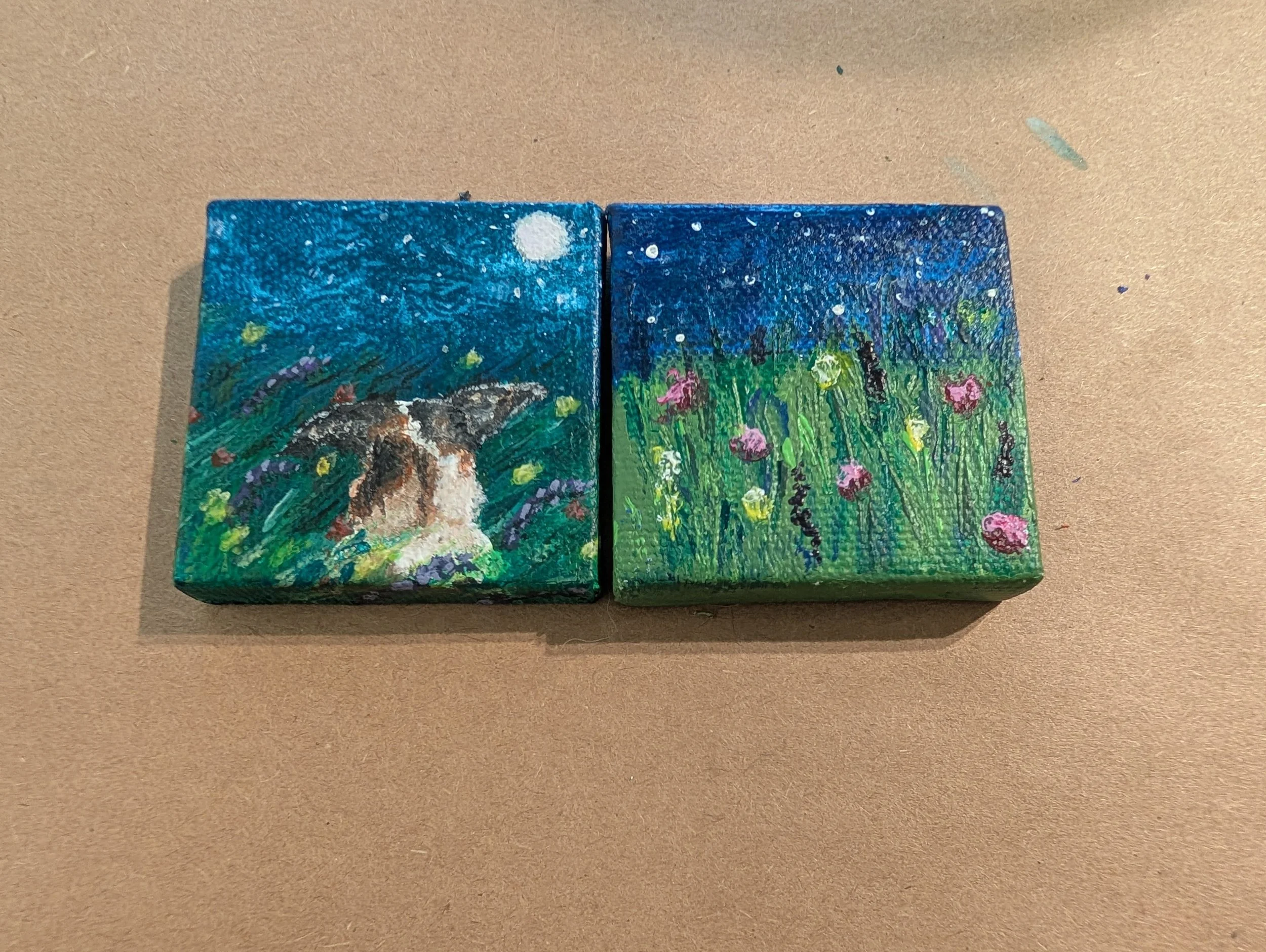 Mini Painting: Summer Night