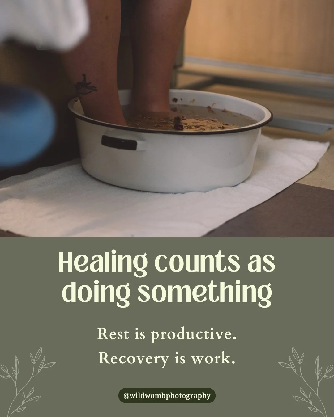 You don’t have to earn your rest. Healing takes energy, time, and care — just because it doesn’t look busy doesn’t mean it’s not important.
Your body is recovering, your hormones are shifting, and you’re learning