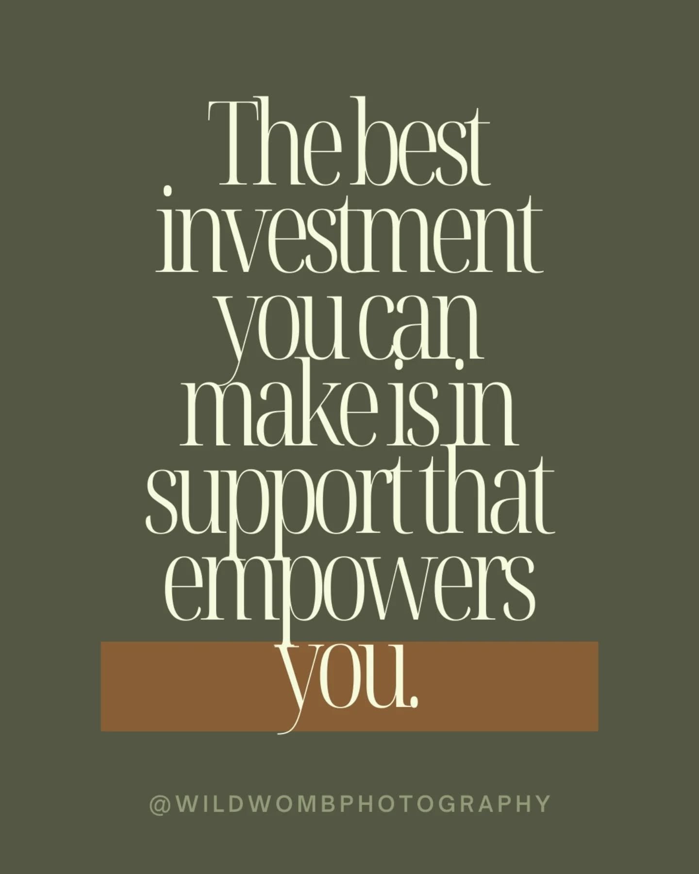 Support looks like having space to ask questions.

Time to think things through.

Information without pressure.

People around you who trust your instincts and remind you that you know your body best.

That kind of support doesn&rsquo;t take your pow