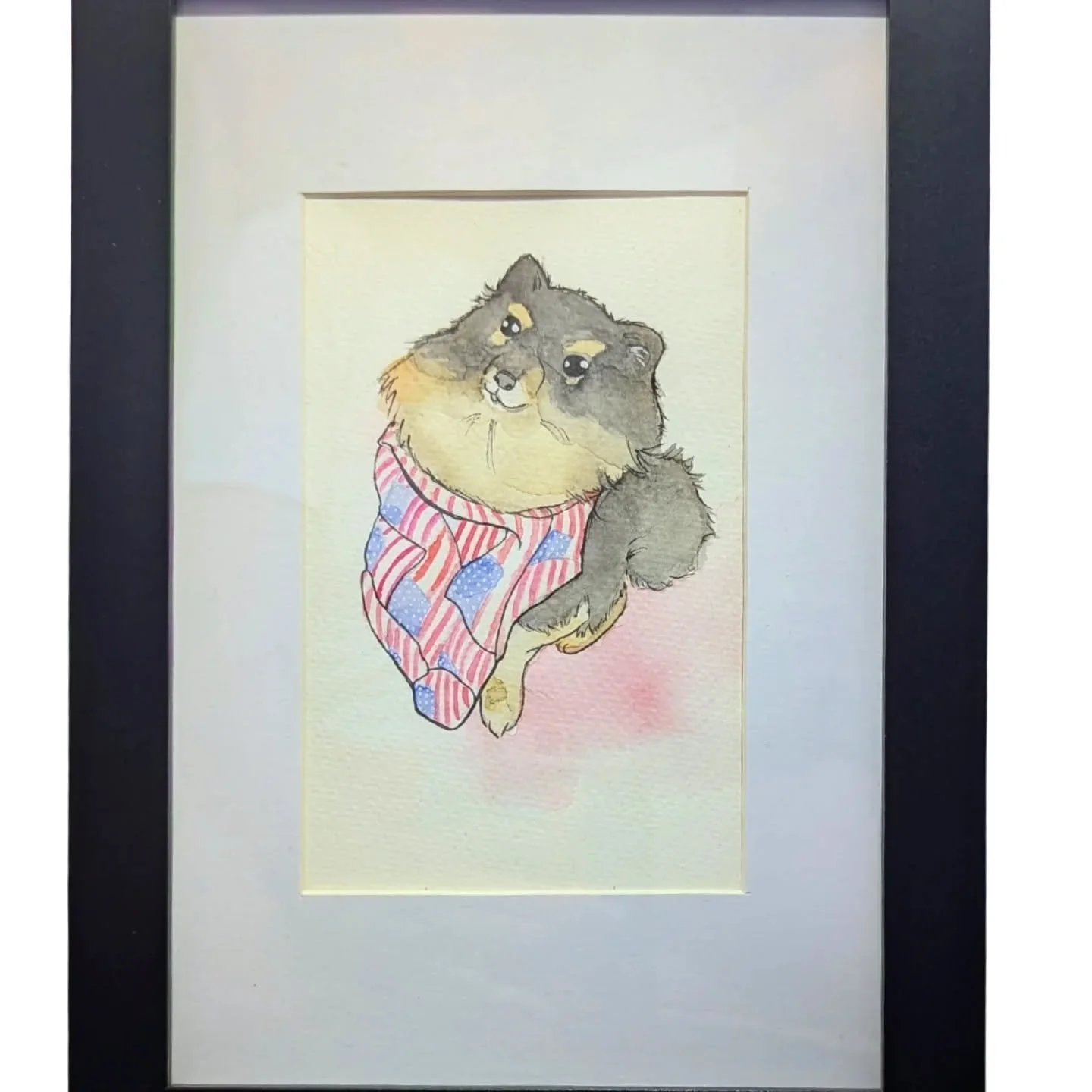 Happy 4th! This lil guy is named Rowdy. Rowdy was abandoned on a doorstep- what would become his forever home- out in the farmlands of Ohio. 

Interested in having your pet painted? Check out my website - link in bio. 

#art #artist #petportraits #pe
