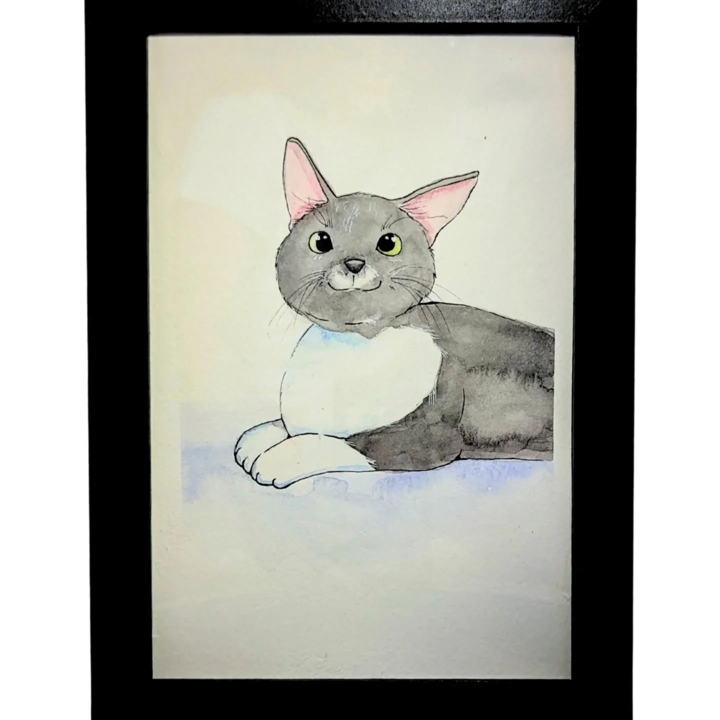 Meet Carl, the cutest toothless kitty! 

My commissions are currently open for the summer season. Want your pet painted? Check out my website- link in bio.

#art #artist #artistsoninstagram #petportraits #pets #petartist #cats #cat #tuxedocat #waterc