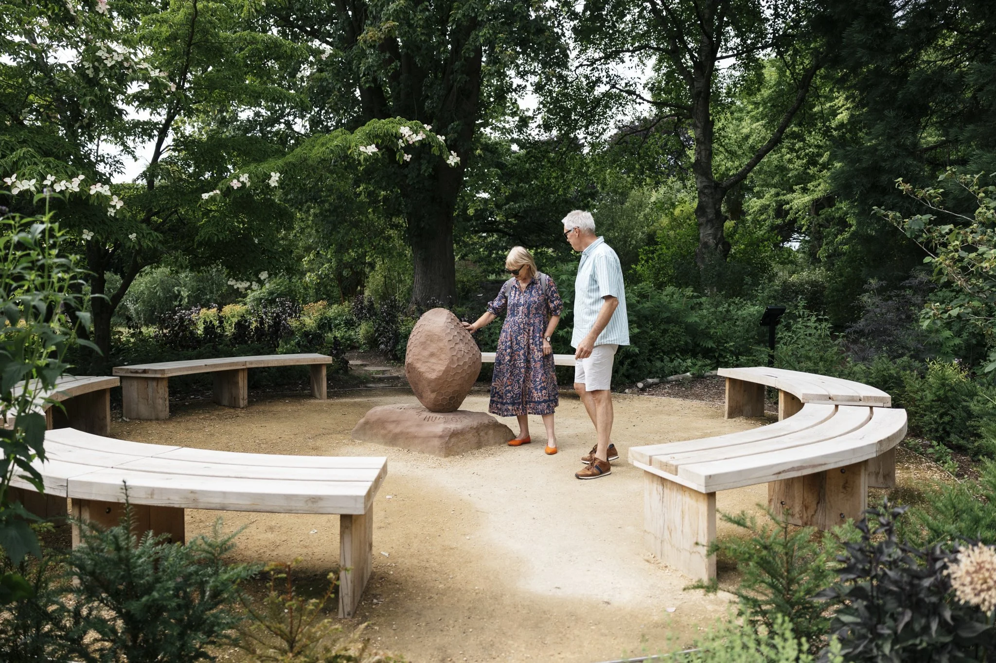 Commercial lifestyle photography at Winterbourne House and Garden