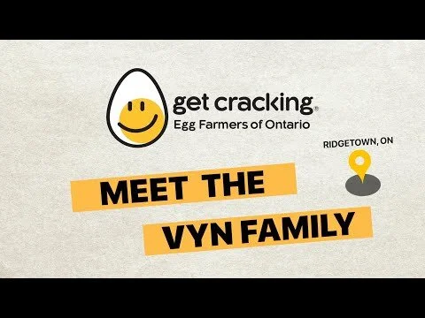 Meet REAL Ontario Egg Farmers - The Vyn Family (Copy)