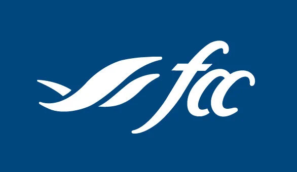 SFC logo with white stylized initials on a blue background.