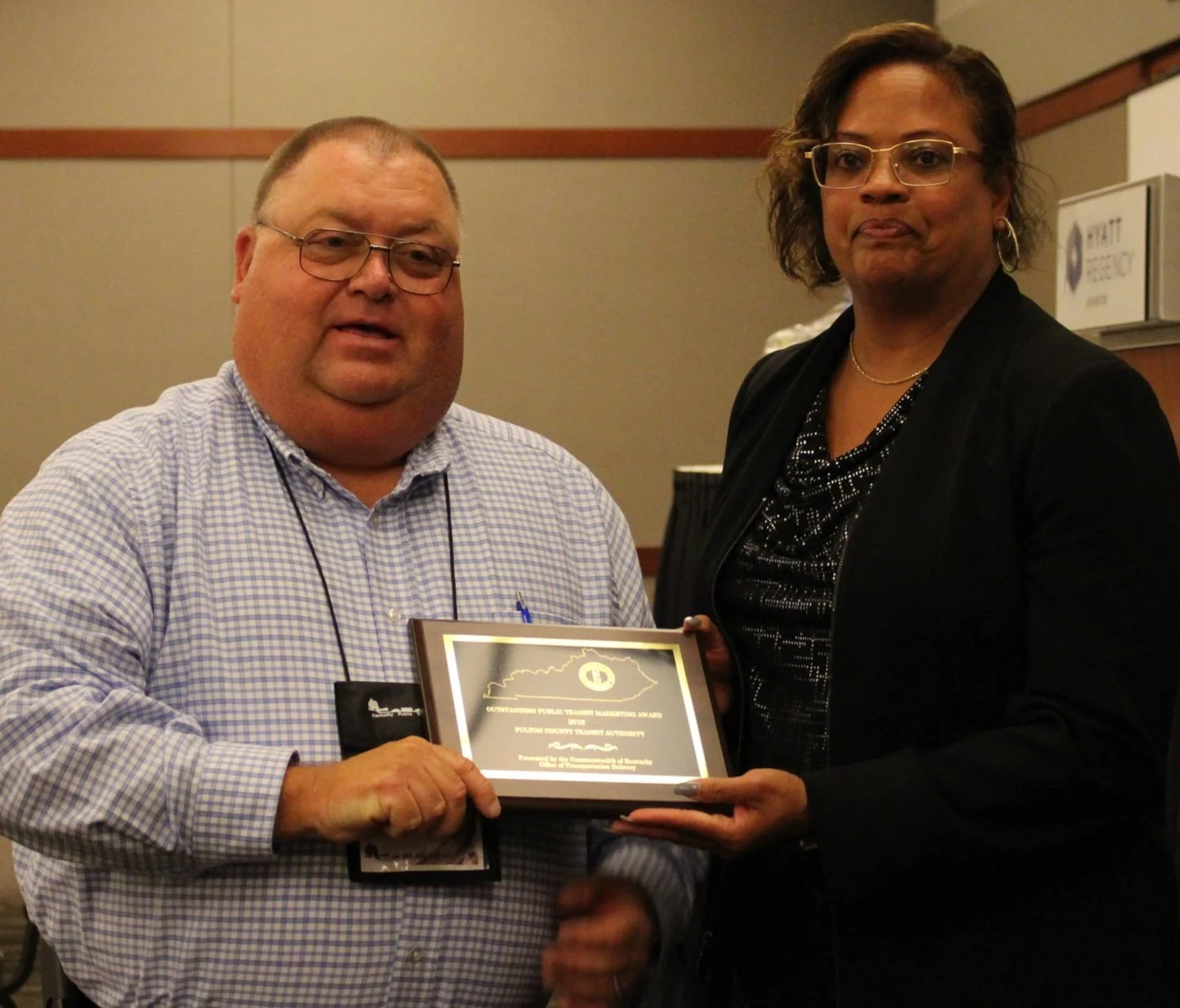Kenney Etherton, Fulton County Transit Outstanding Public Transit Management Award