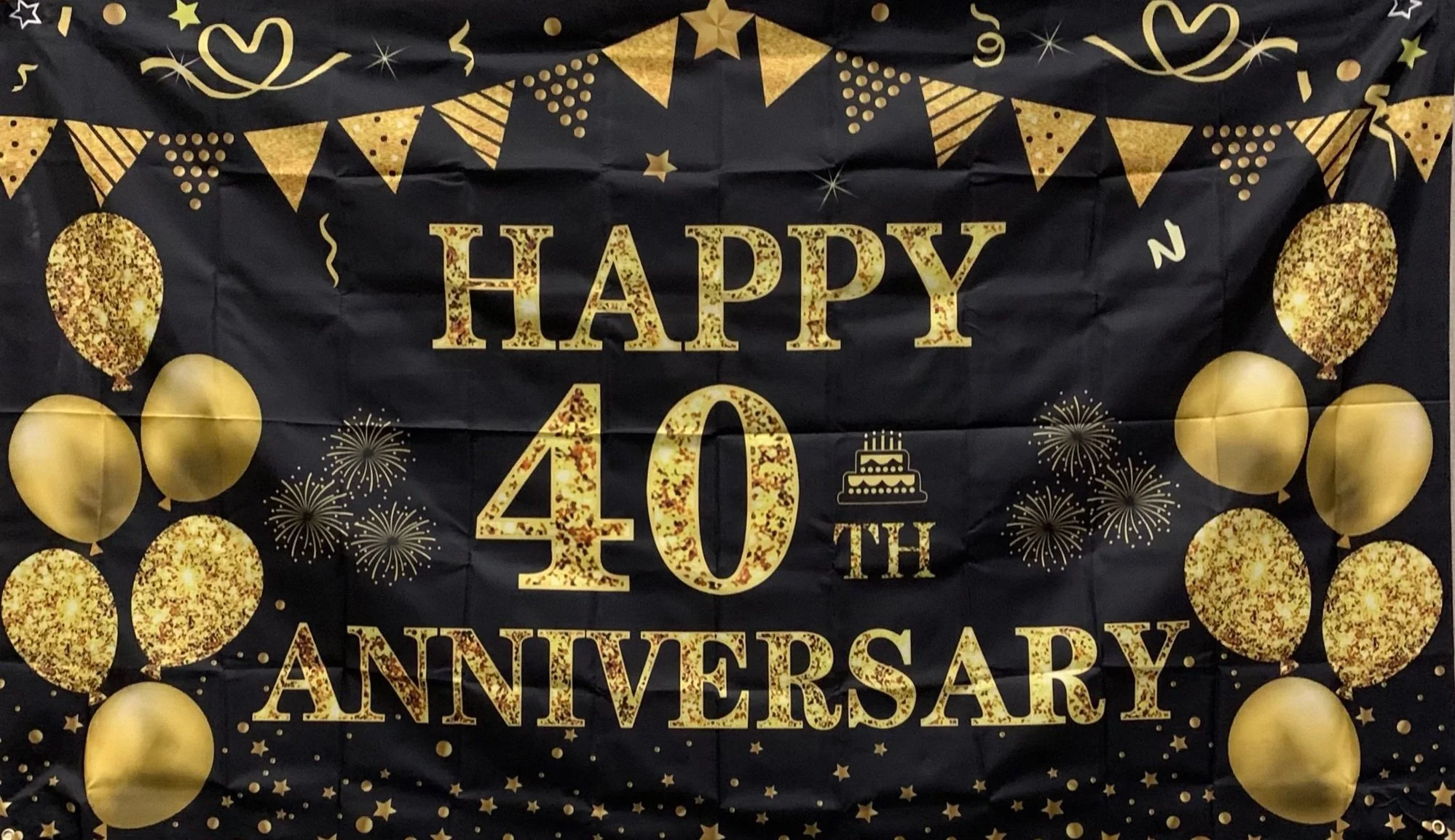 KPTA 40th Anniversary Banner