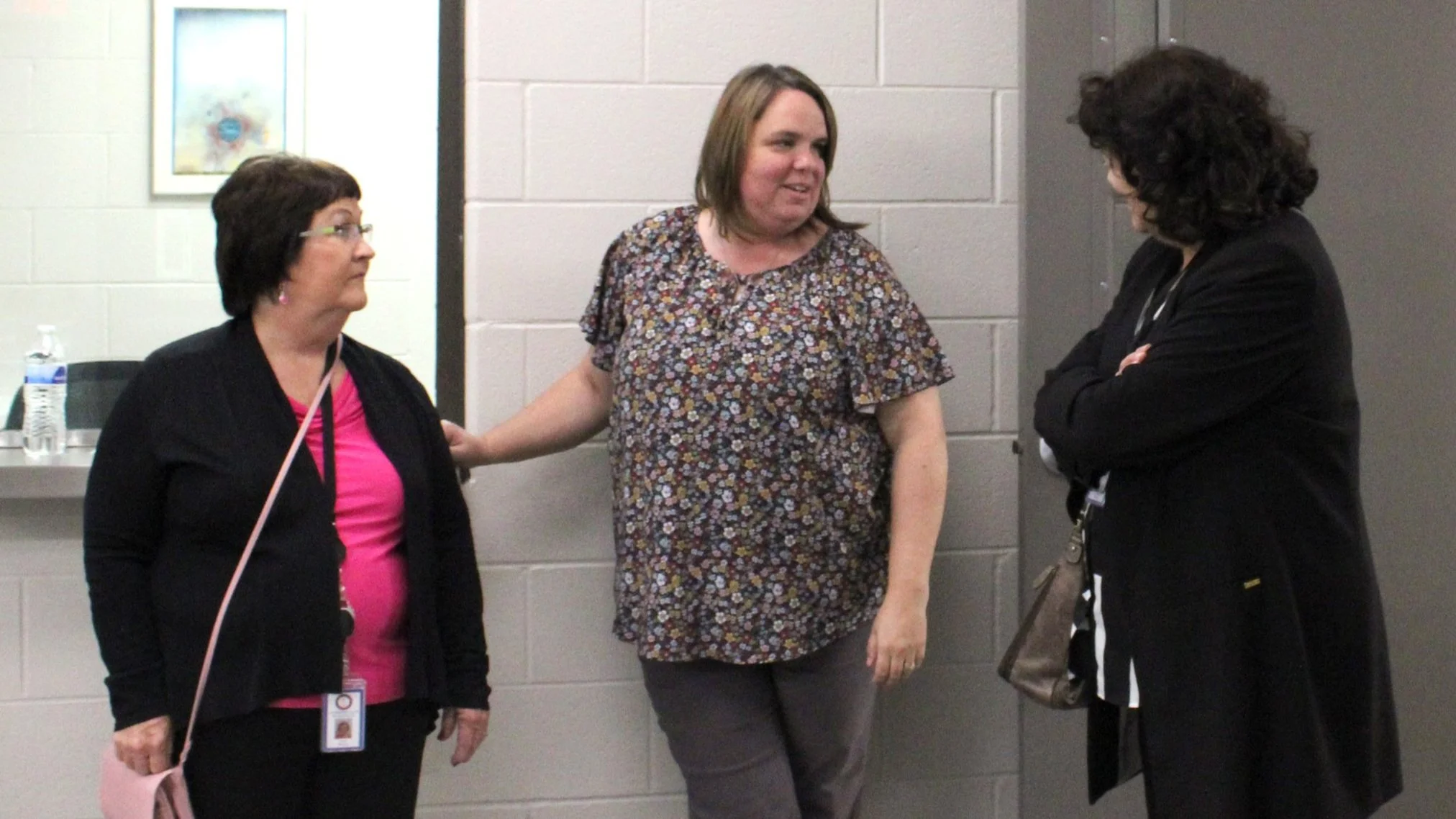 Gail Mayeux, OTD; Jennifer Hall. Frankfort Transit Superintendent;  Vickie Bourne, OTD.