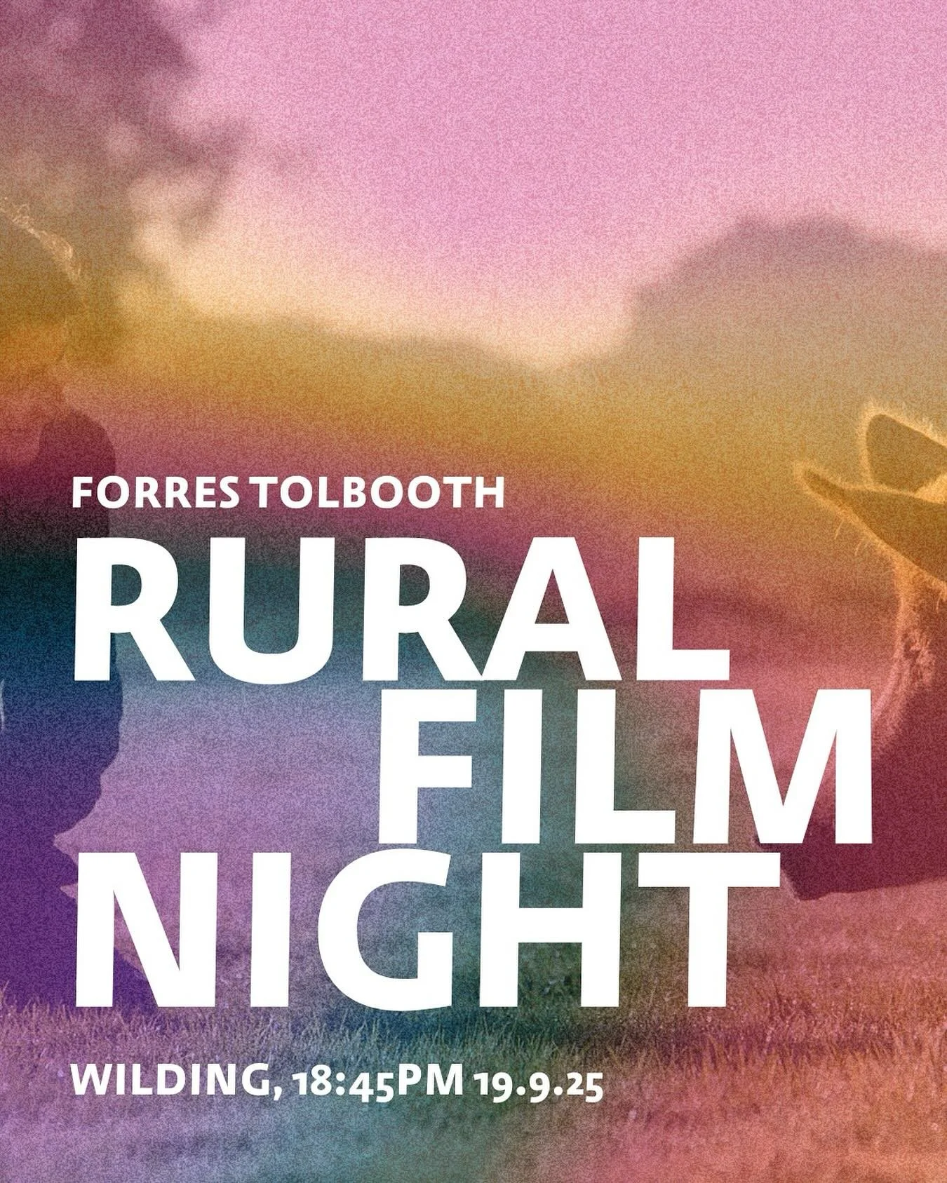 📽️ Film Screening: Wilding (only 15 tickets left…)
Based on Isabella Tree’s bestselling book, Wilding tells the inspiring story of Knepp Estate’s pioneering rewilding project.
📍 Forres Tolbooth forresheritage 
📅 Tomorrow &ndas