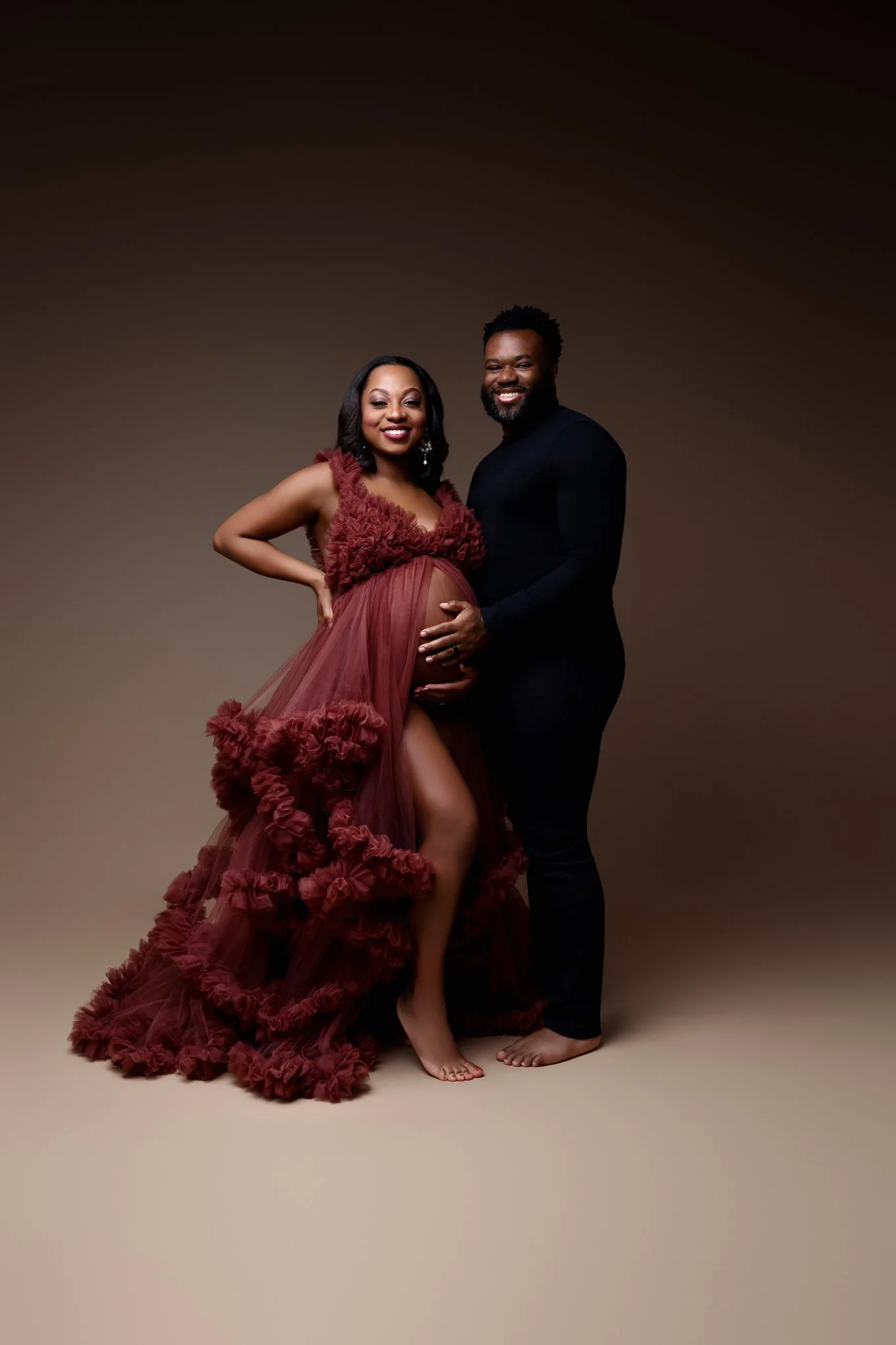 Studio Maternity Photographer in Atlanta, Georgia