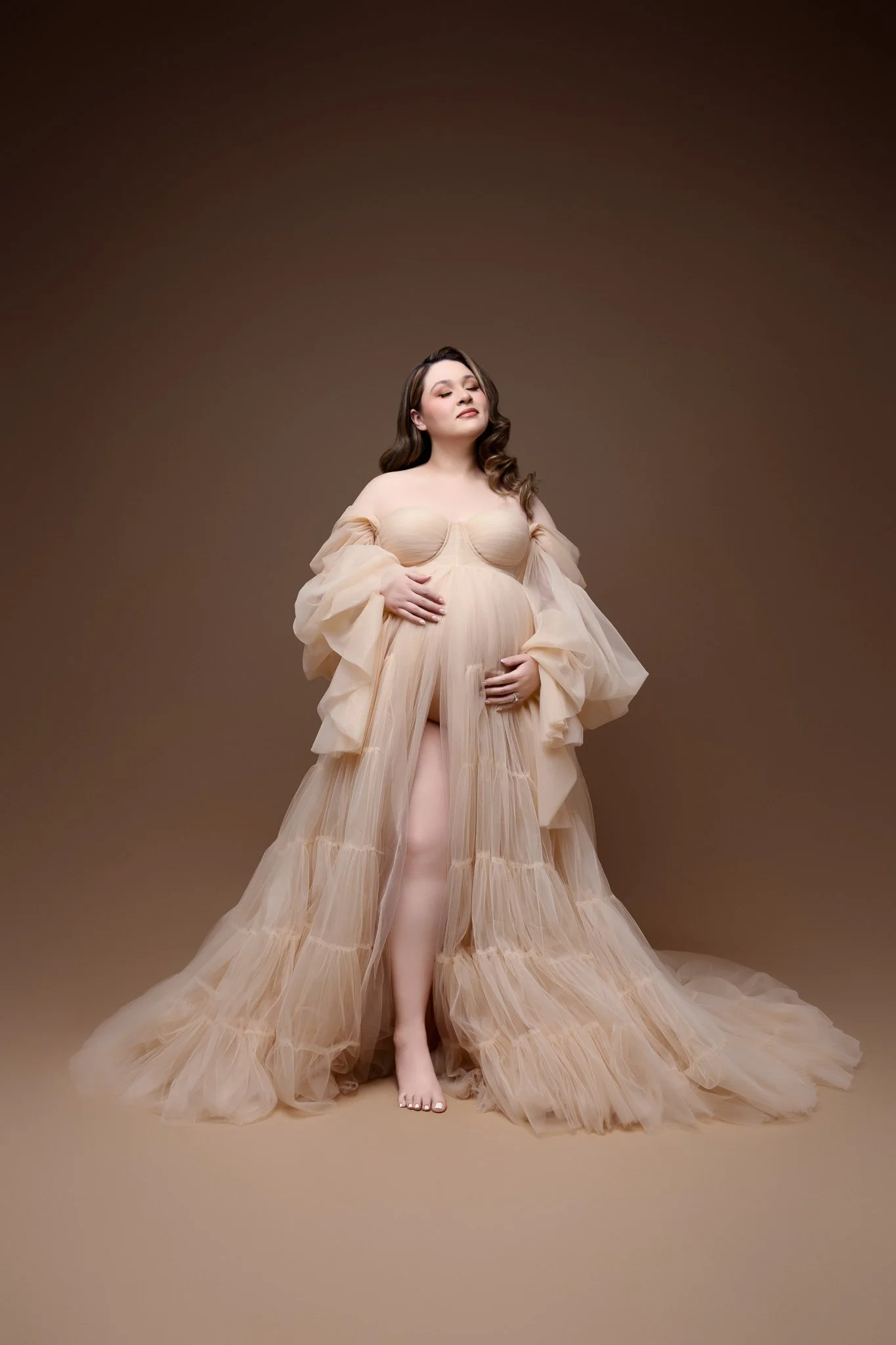 Atlanta, GA Maternity Photographer | Karla Studio Maternity Session