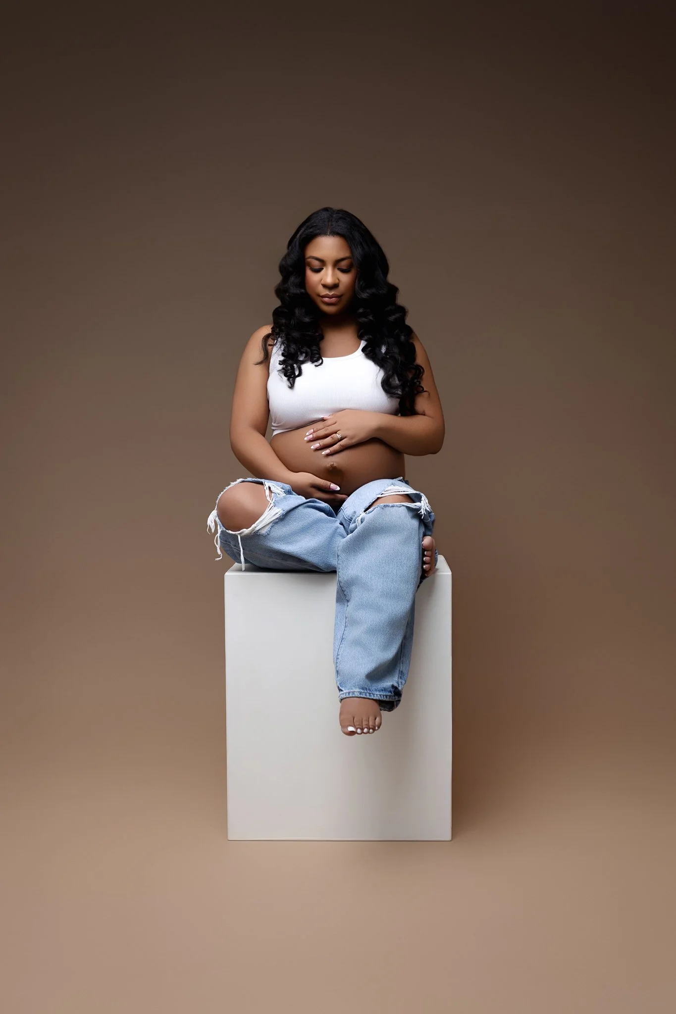 Atlanta, GA Maternity Photographer | Nandi Studio Maternity Session