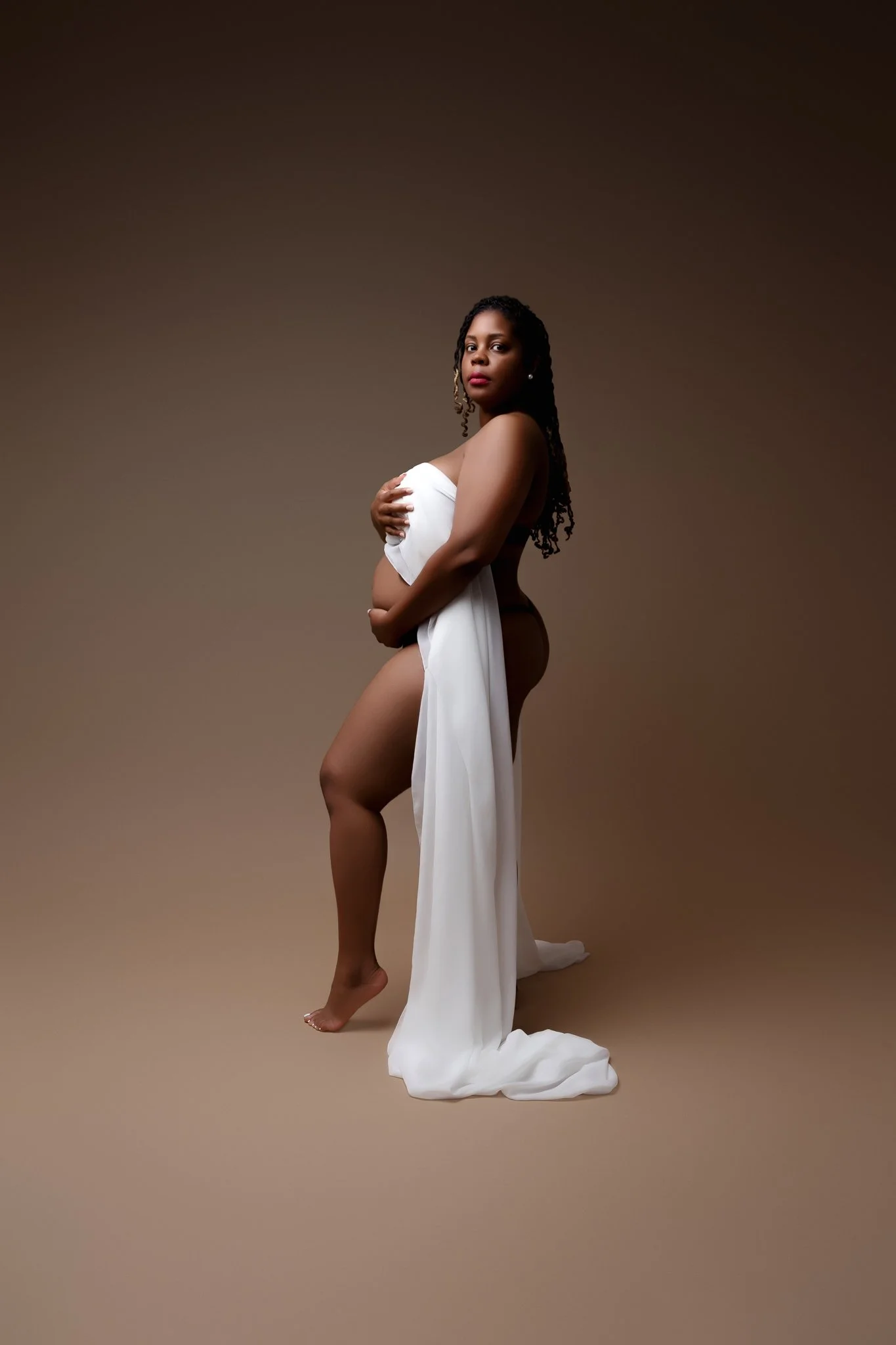 Atlanta, GA Maternity Photographer | Whitney Studio Maternity Session