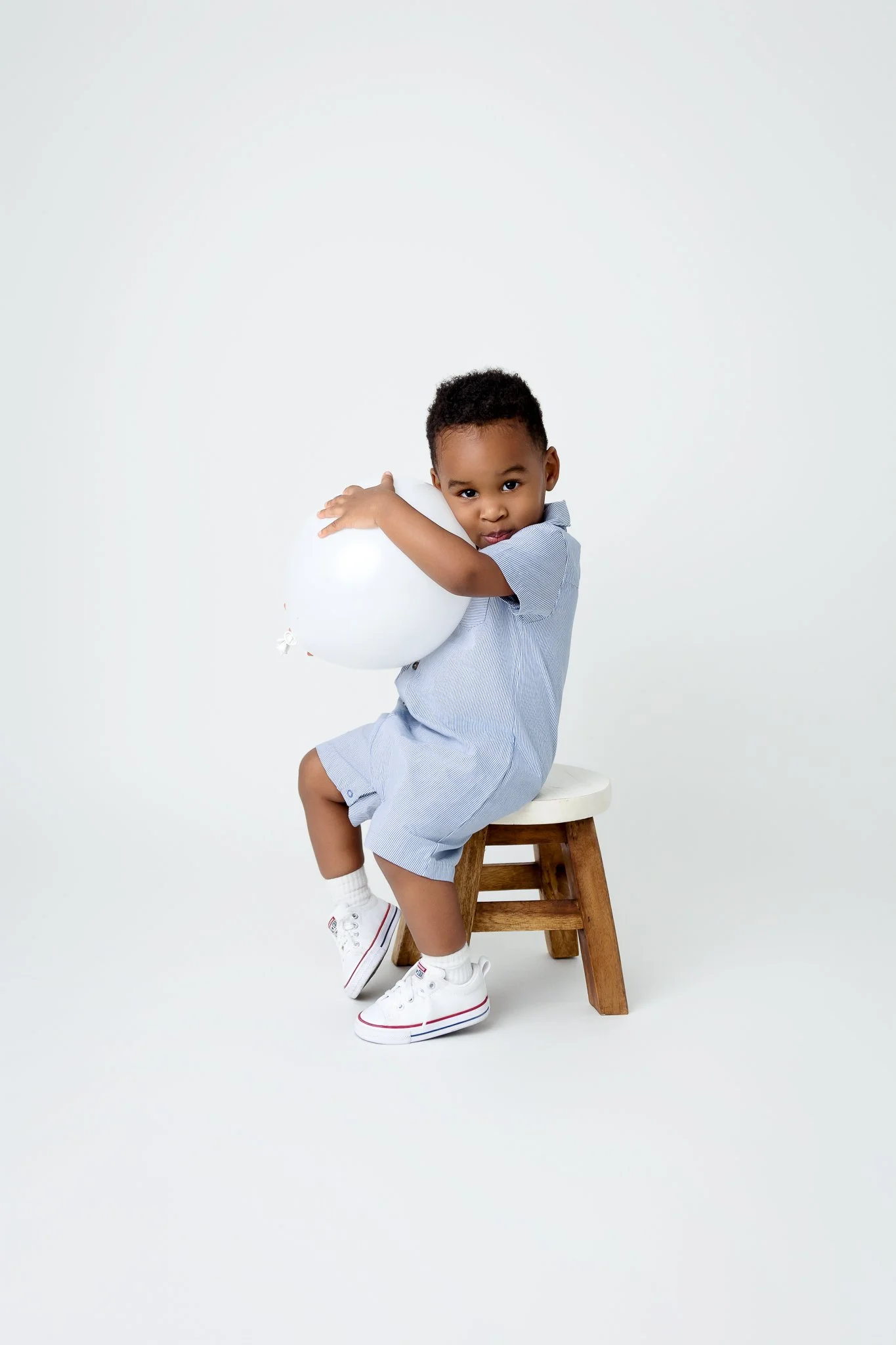 Atlanta, GA Newborn Photographer | Caleb Studio Milestone Session