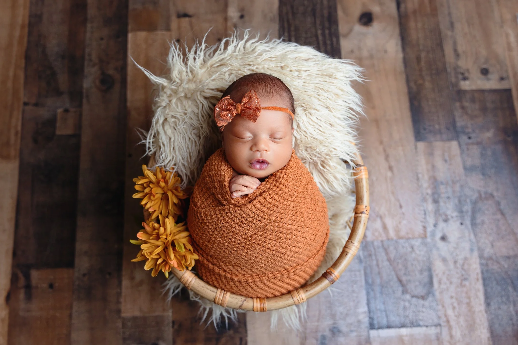 Atlanta, GA Newborn Photographer | Mia Studio Newborn Session 