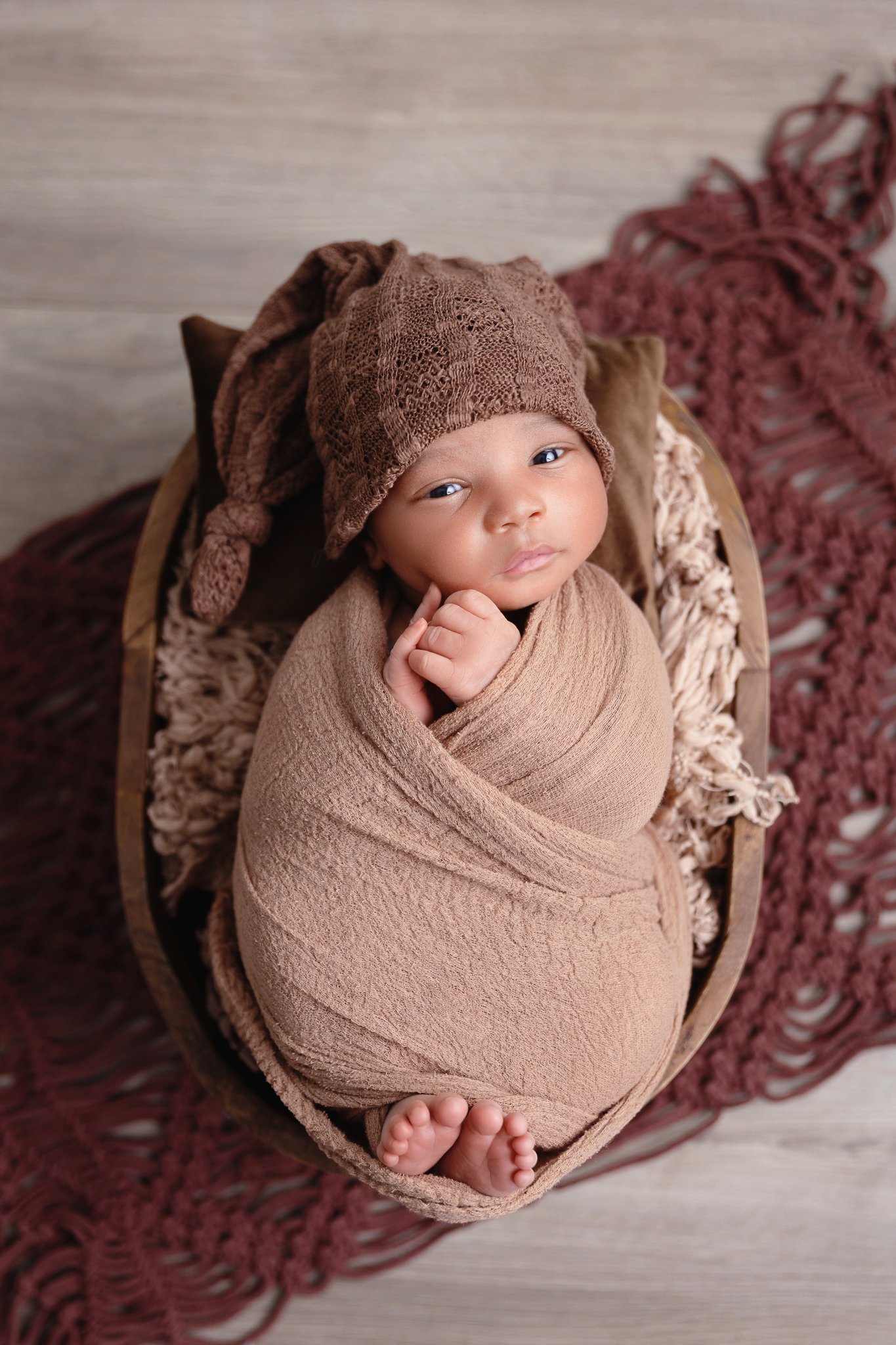 Atlanta, GA Newborn Photographer | Cailan Studio Newborn Session 