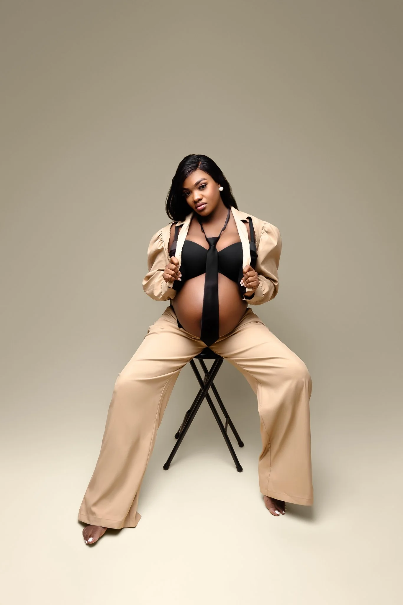 Atlanta, GA Maternity Photographer | Jessica Studio Maternity Session