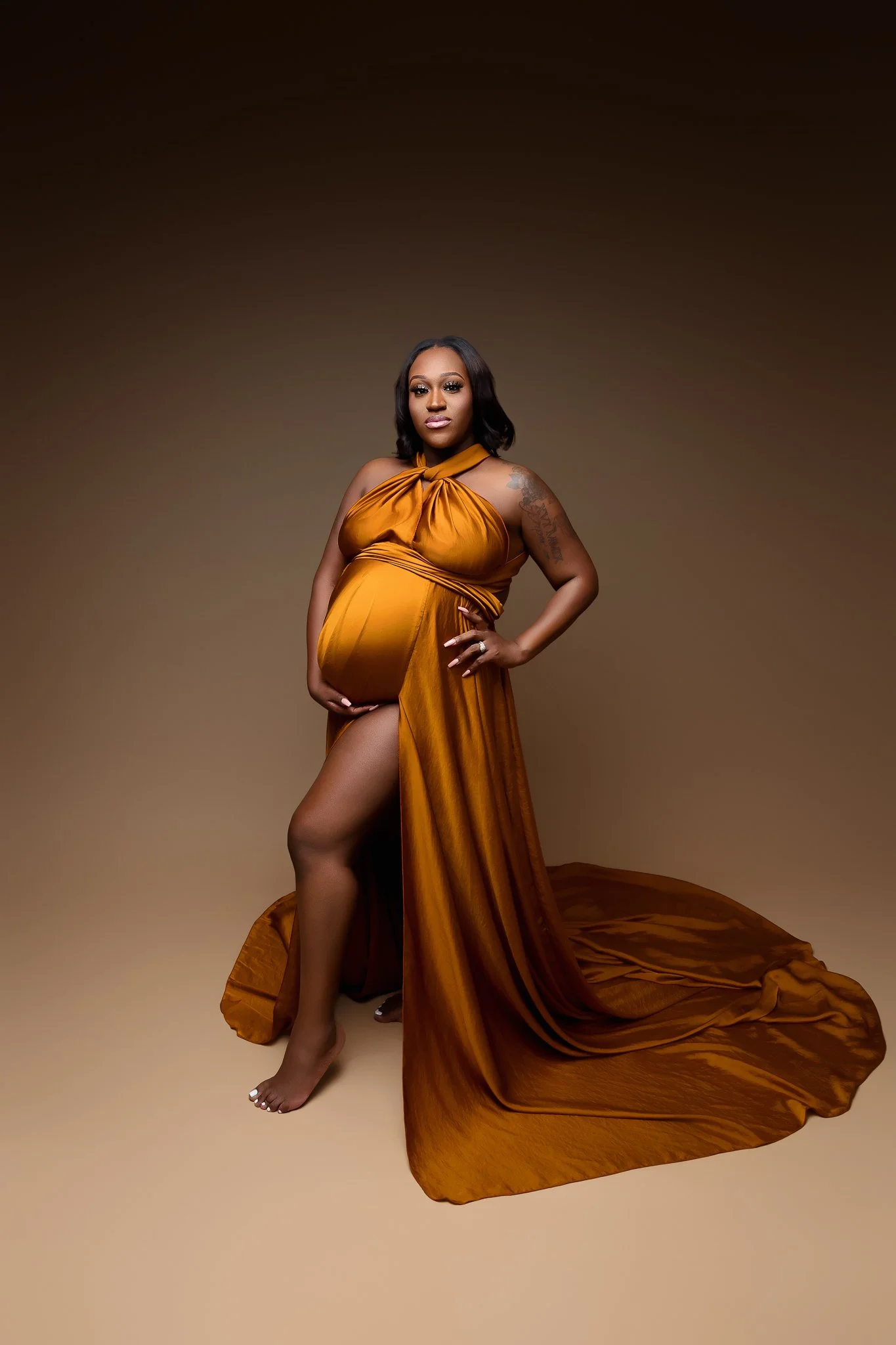 Atlanta, GA Maternity Photographer | Malia Studio Maternity Session