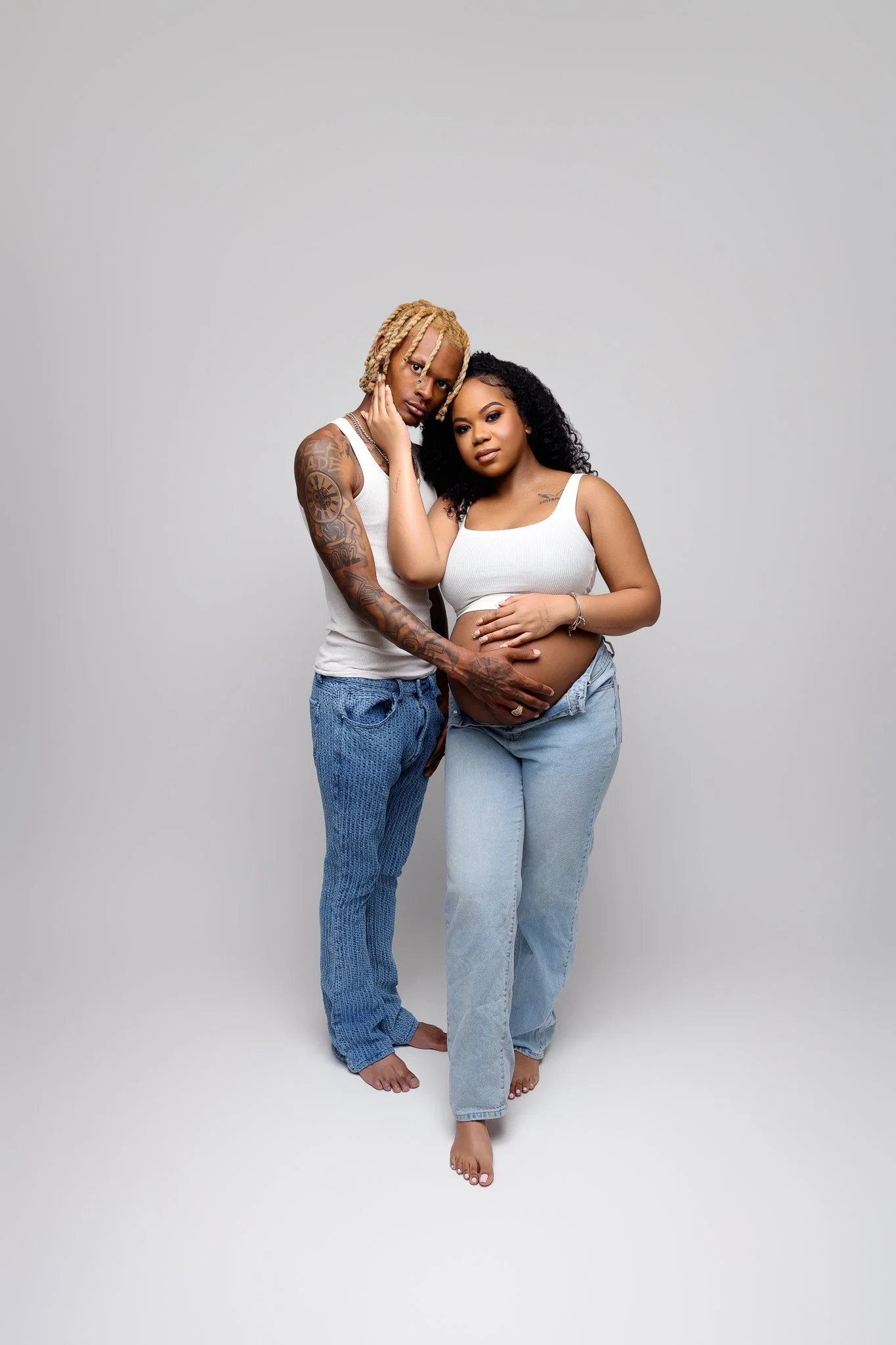 Atlanta, GA Maternity Photographer | Autumn Studio Maternity Session