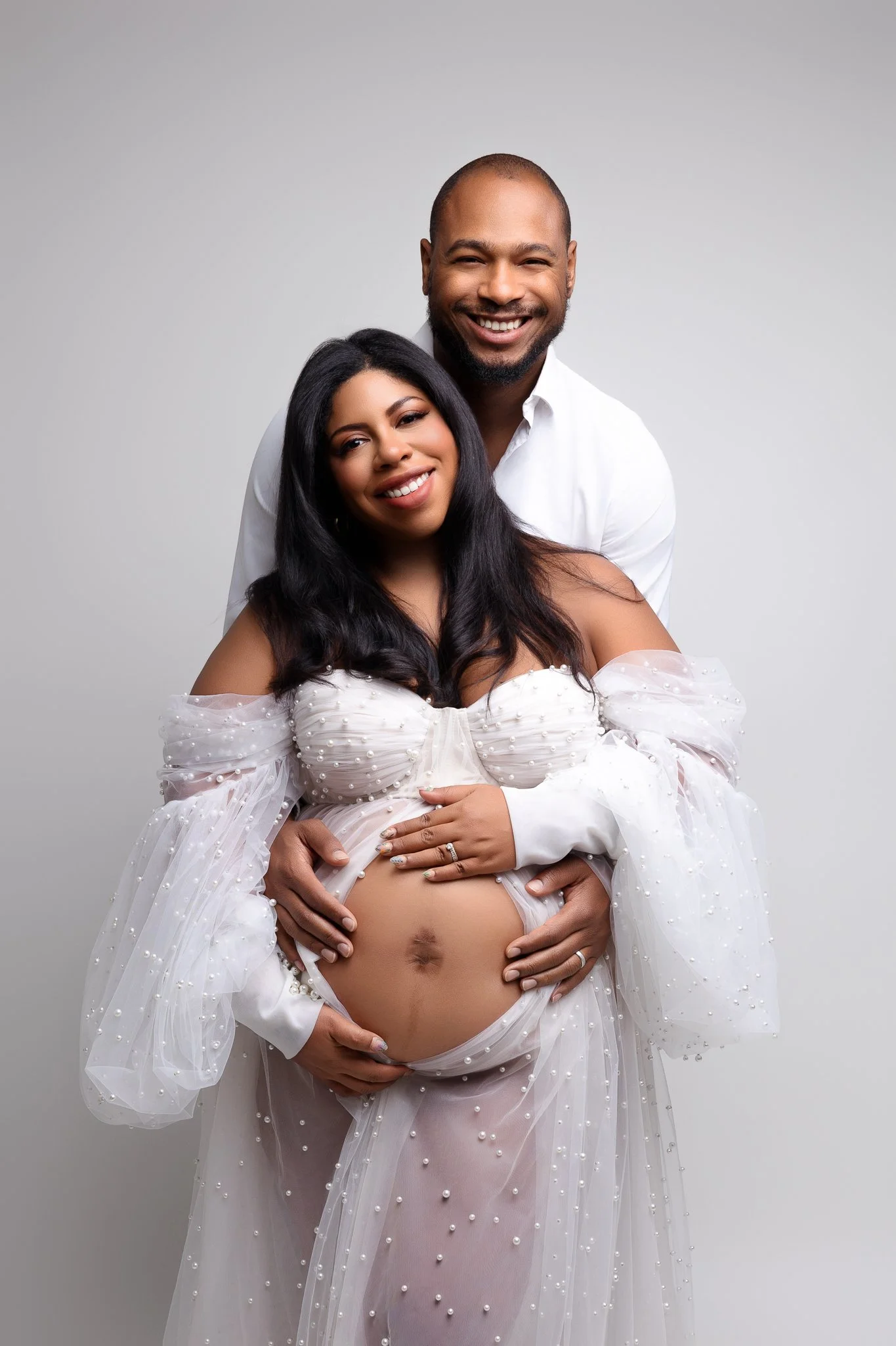 Atlanta, GA Maternity Photographer | Carmen Studio Maternity Session
