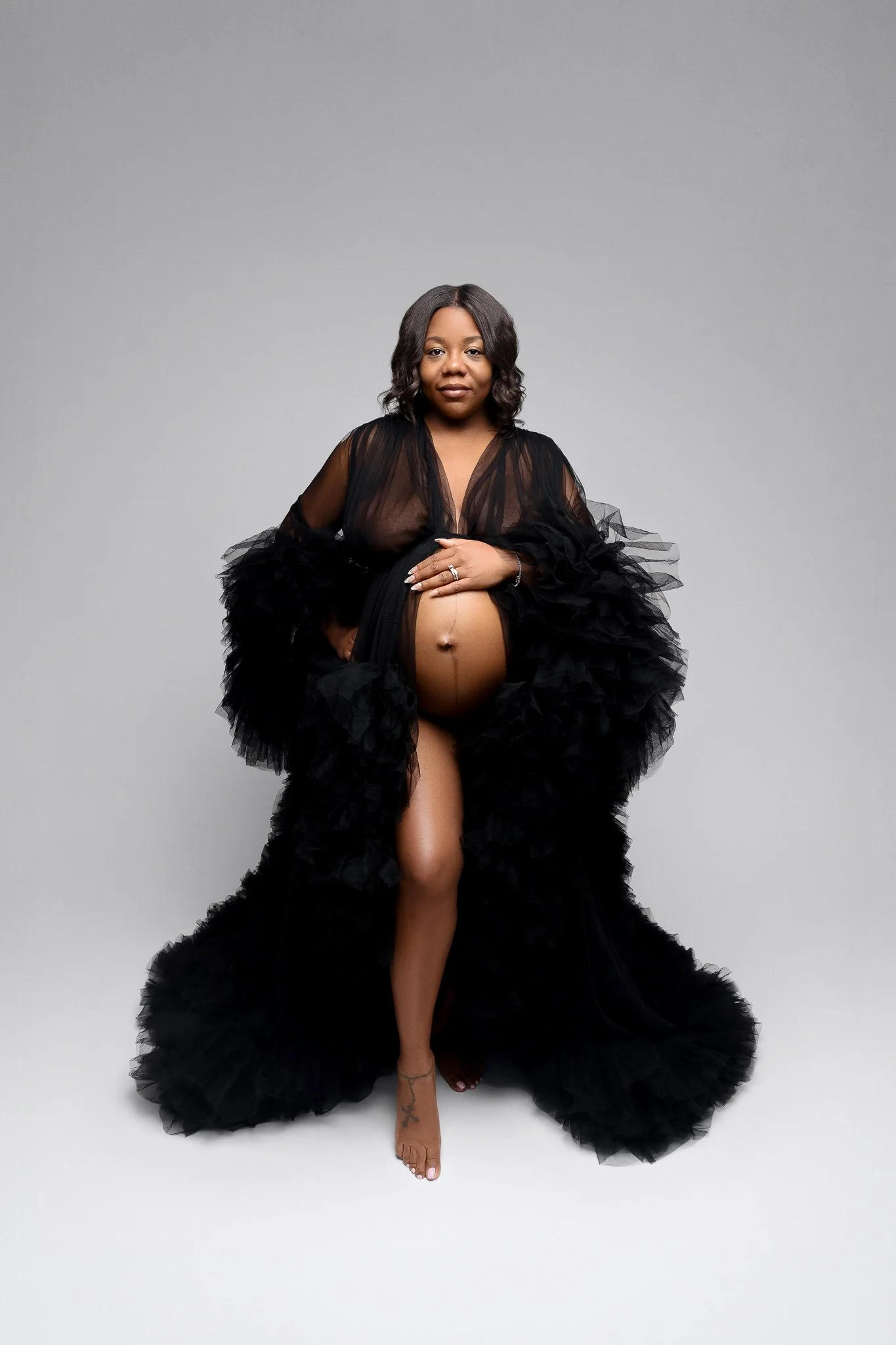 Atlanta, GA Maternity Photographer | Gia Studio Maternity Session