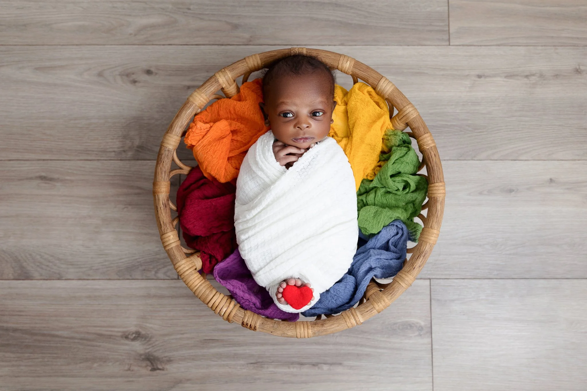 Atlanta, GA Newborn Photographer | Ronke Studio Newborn Session