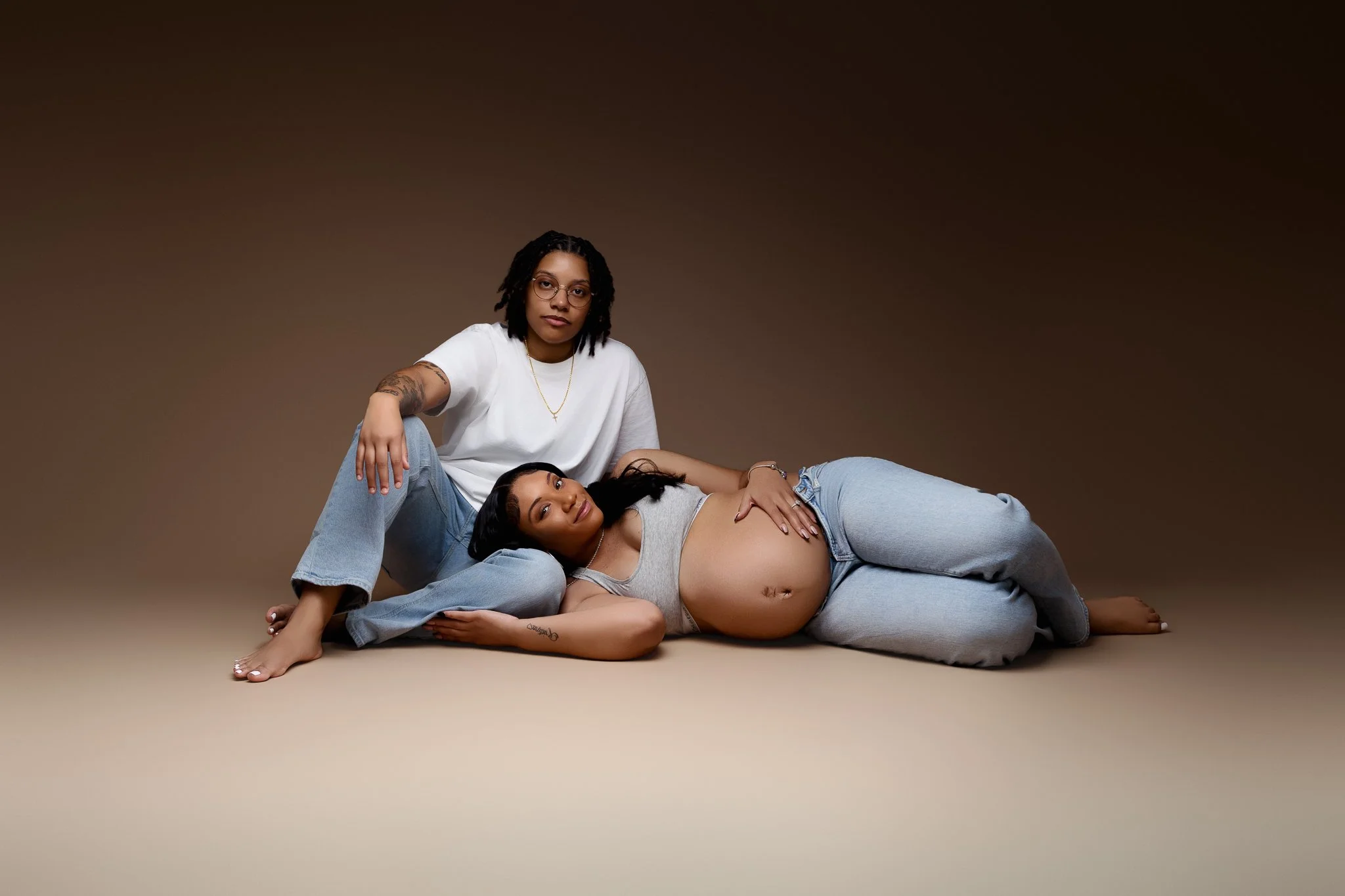 Studio Maternity Pregnancy Photographer in Atlanta, Georgia