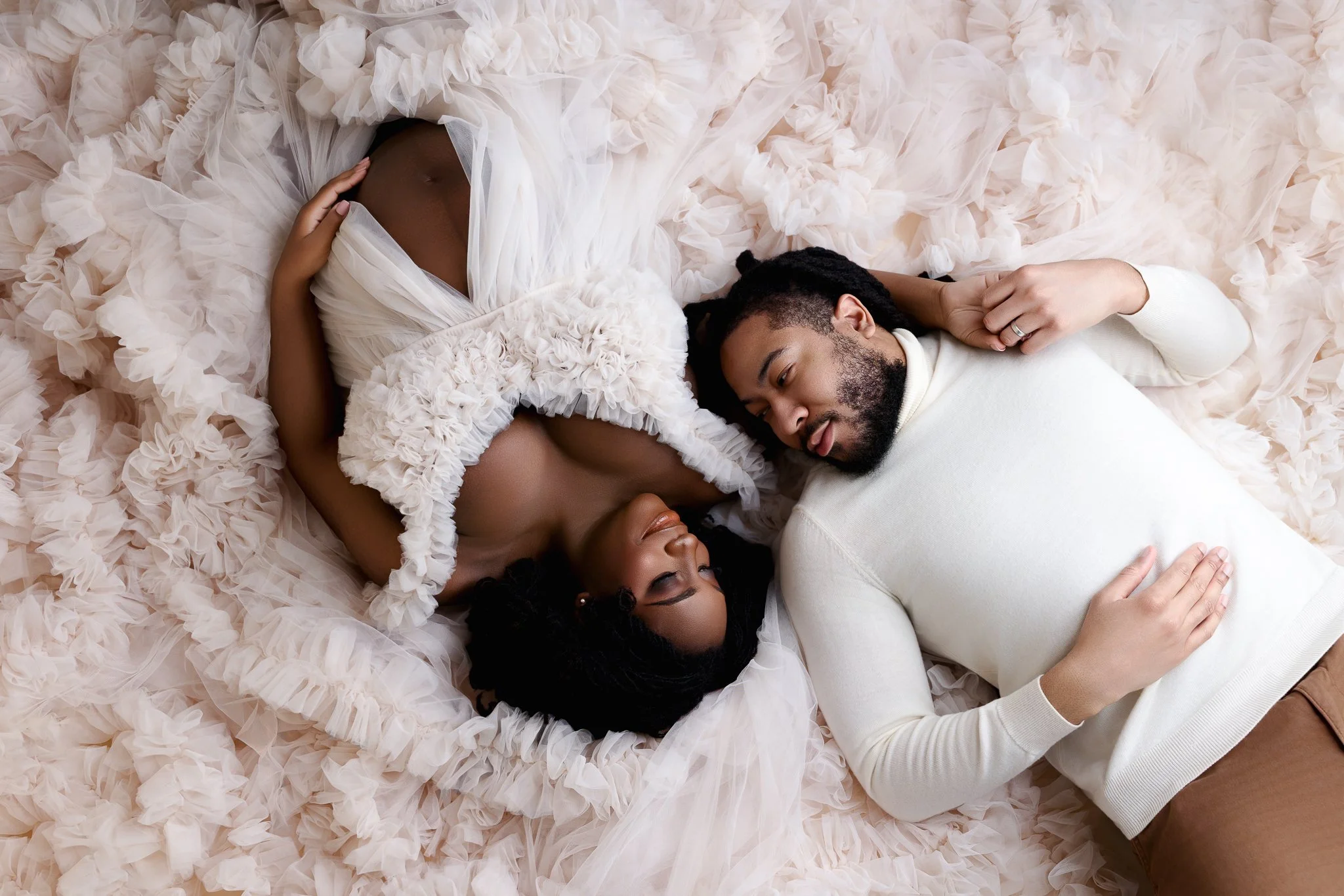 Studio Maternity Pregnancy Photographer in Atlanta, Georgia