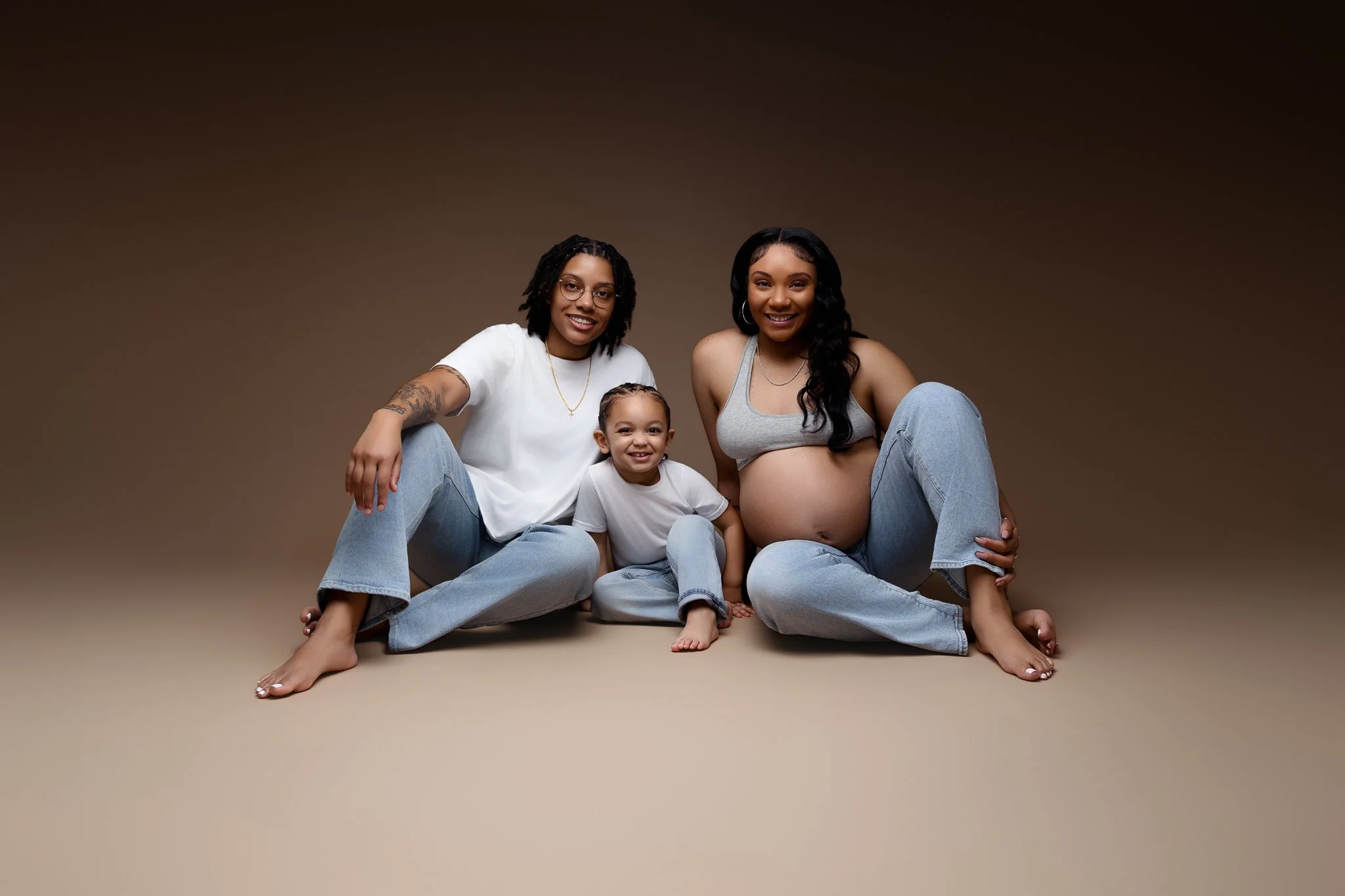 Studio Maternity Pregnancy Photographer in Atlanta, Georgia