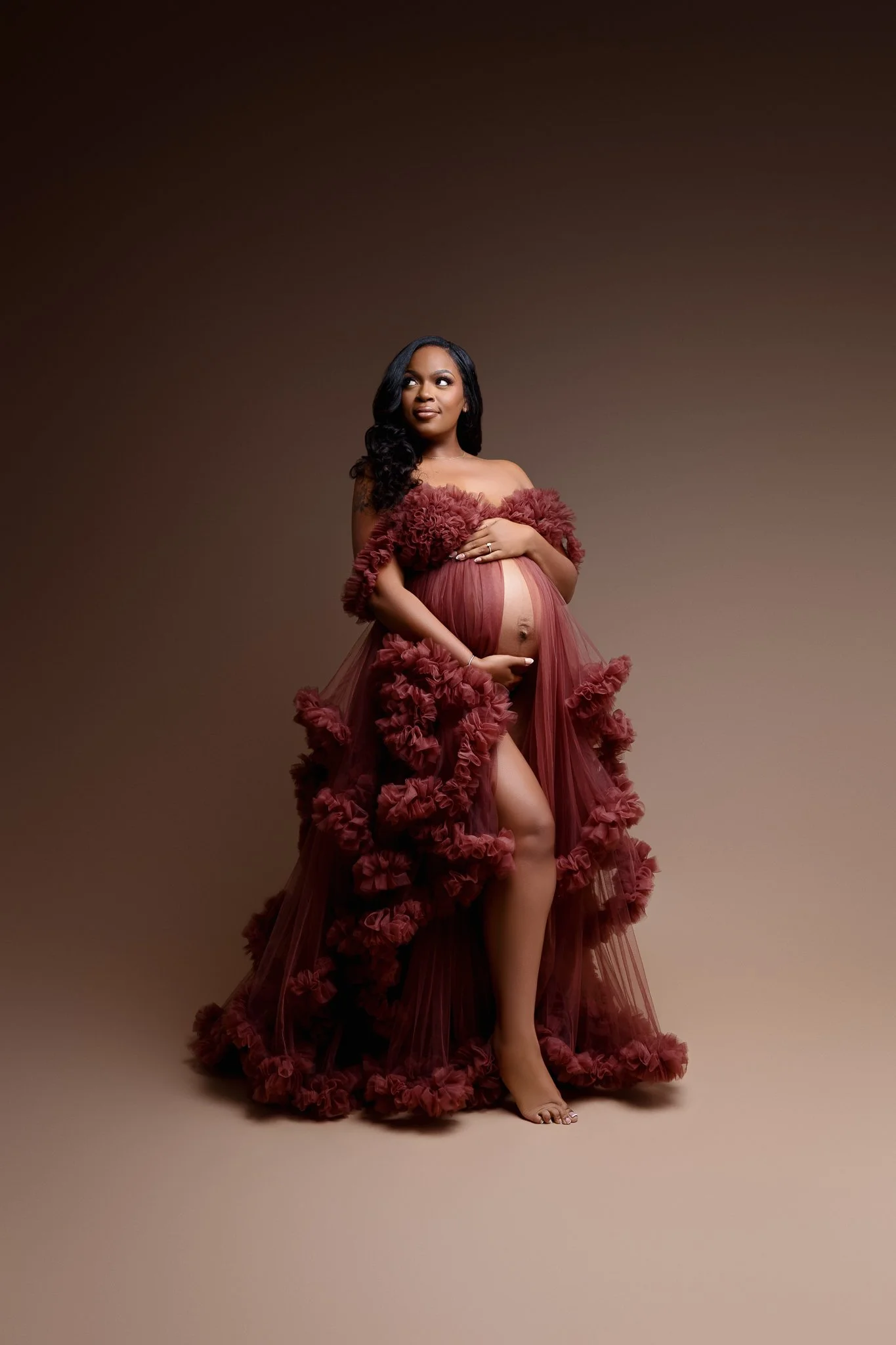 Studio Maternity Photographer in Atlanta, Georgia