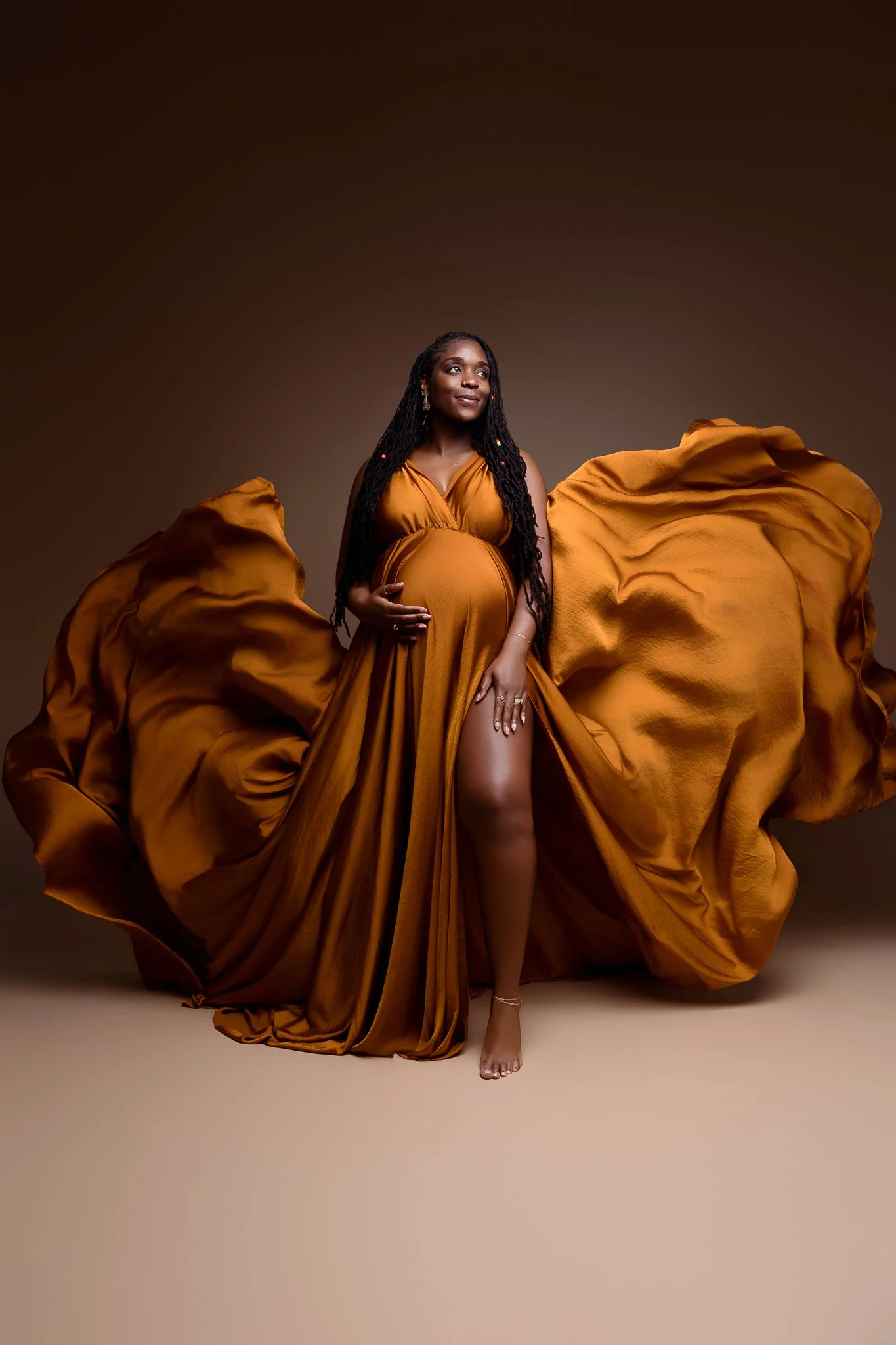Studio Maternity Photographer in Atlanta, Georgia